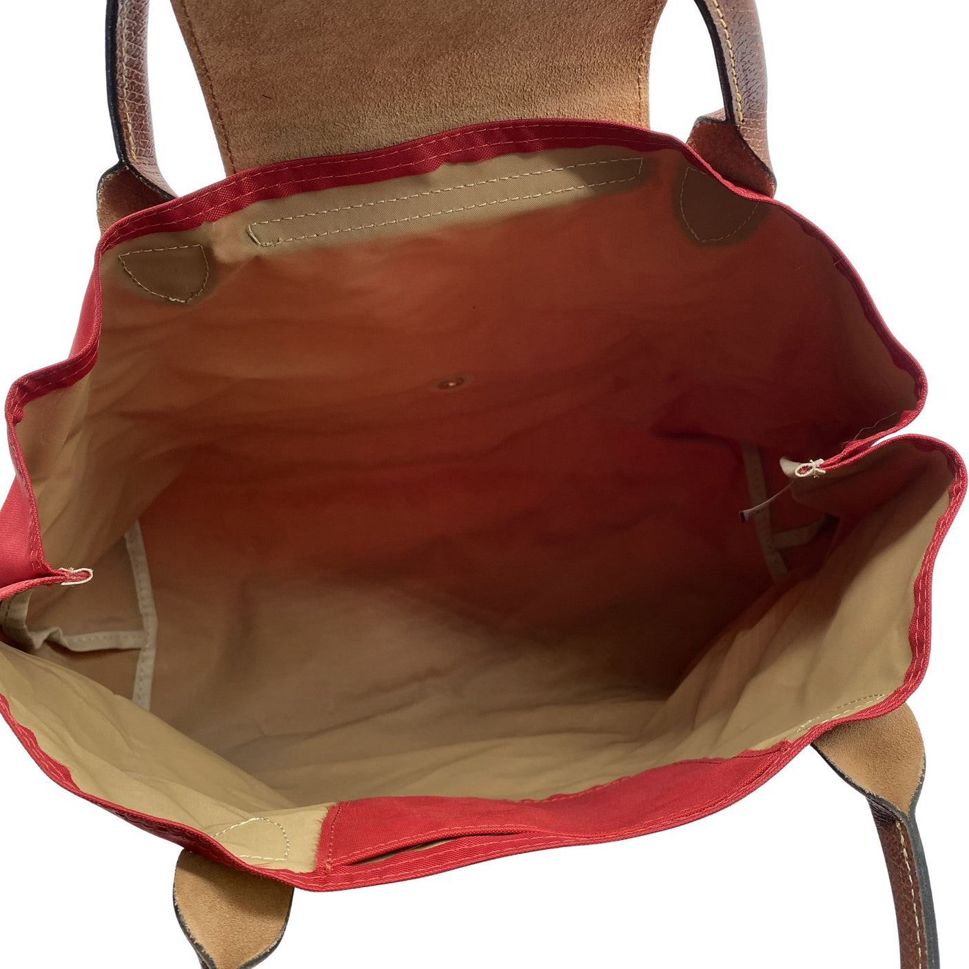 Unisex Longchamp - Käekott, suurus Midi - Punane (2)
