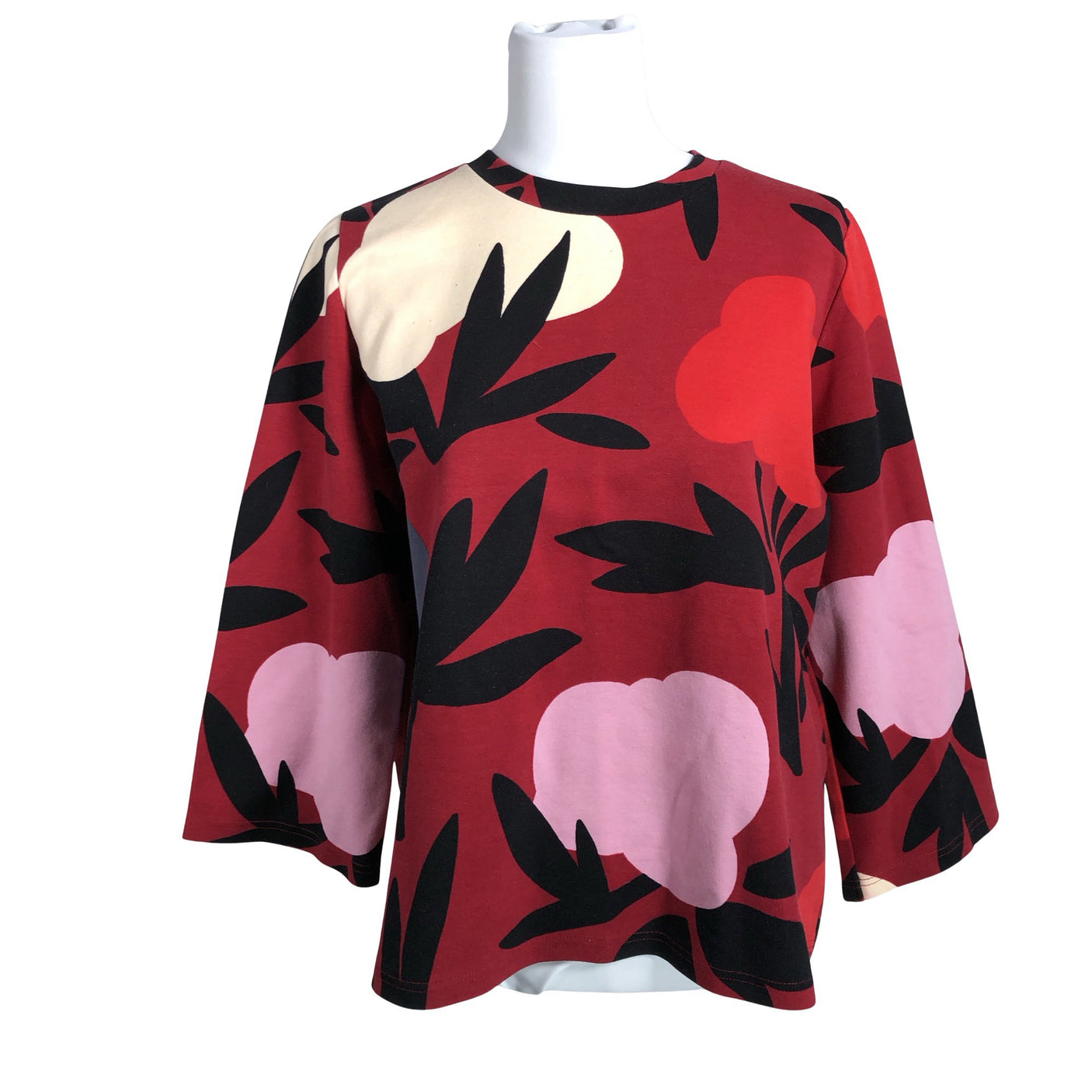 Unisex Nanso - Trikotaažist pluus, suurus 38 - Punane (1)