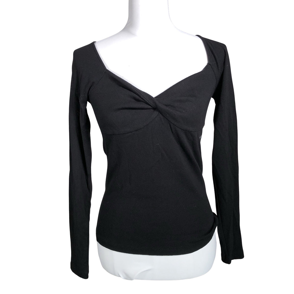 Unisex Calvin Klein Jeans - Trikotaažist pluus, suurus 38 - Must (1)