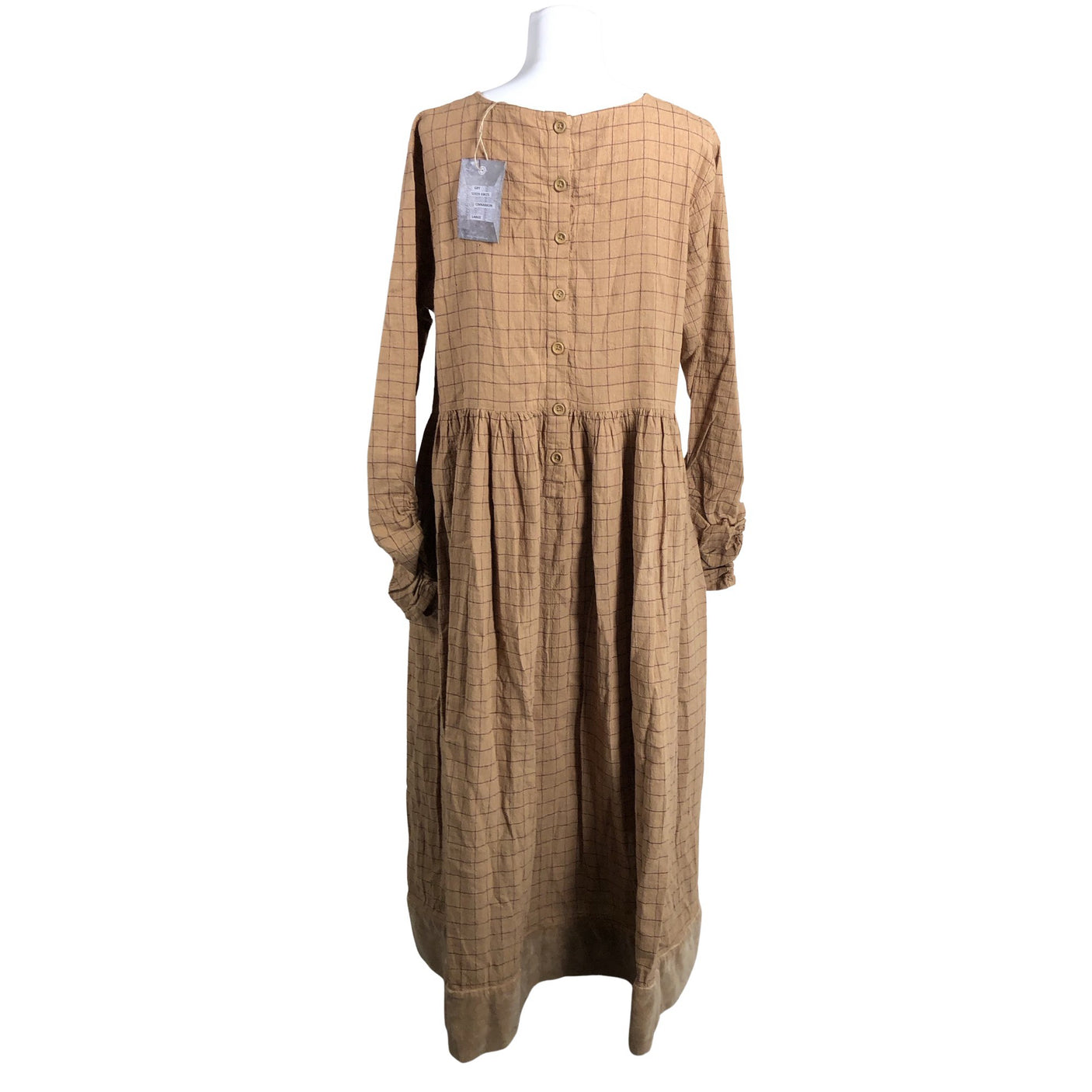Unisex Ewa i Walla - Mitteveniv kleit, suurus 40 - Pruun (2)