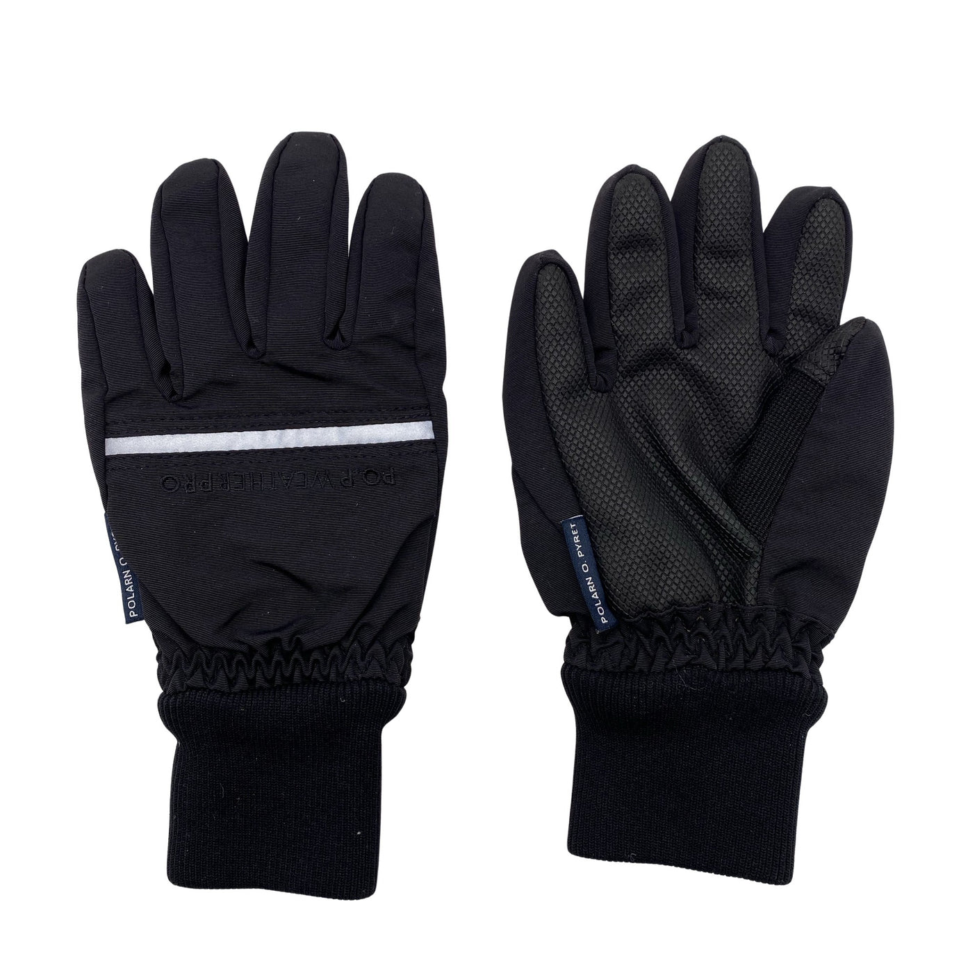 Unisex Polarn O. Pyret - Kevad-/sügiskindad, suurus 5 - 8 vuotta - Must (1)