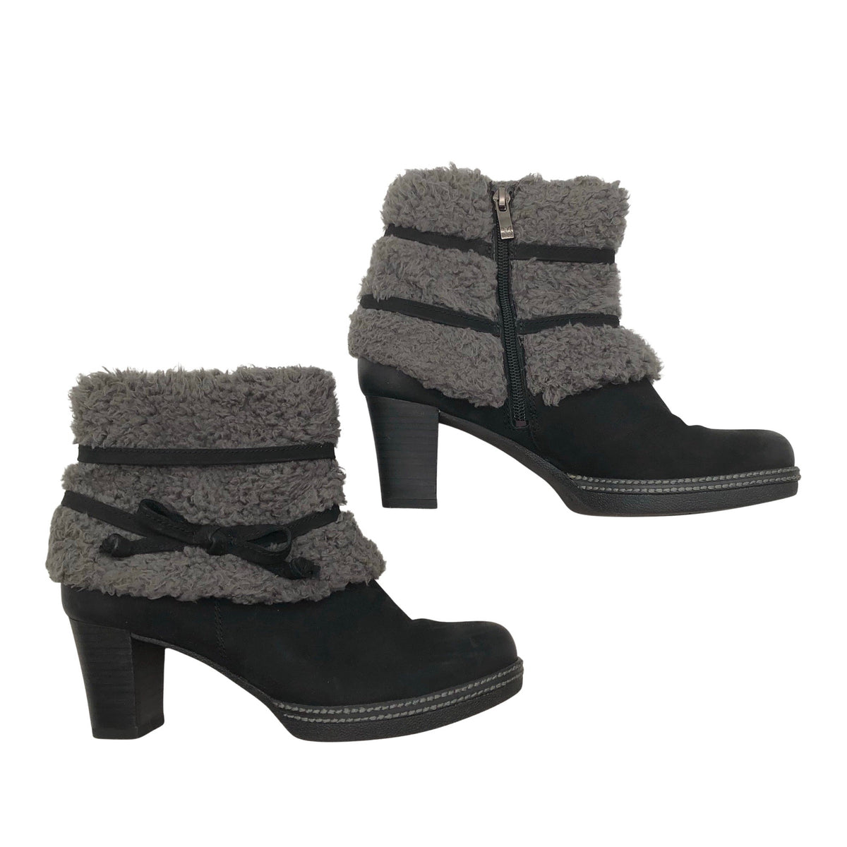 Unisex Caprice - Poolsaapad, suurus 39 - Must (1)