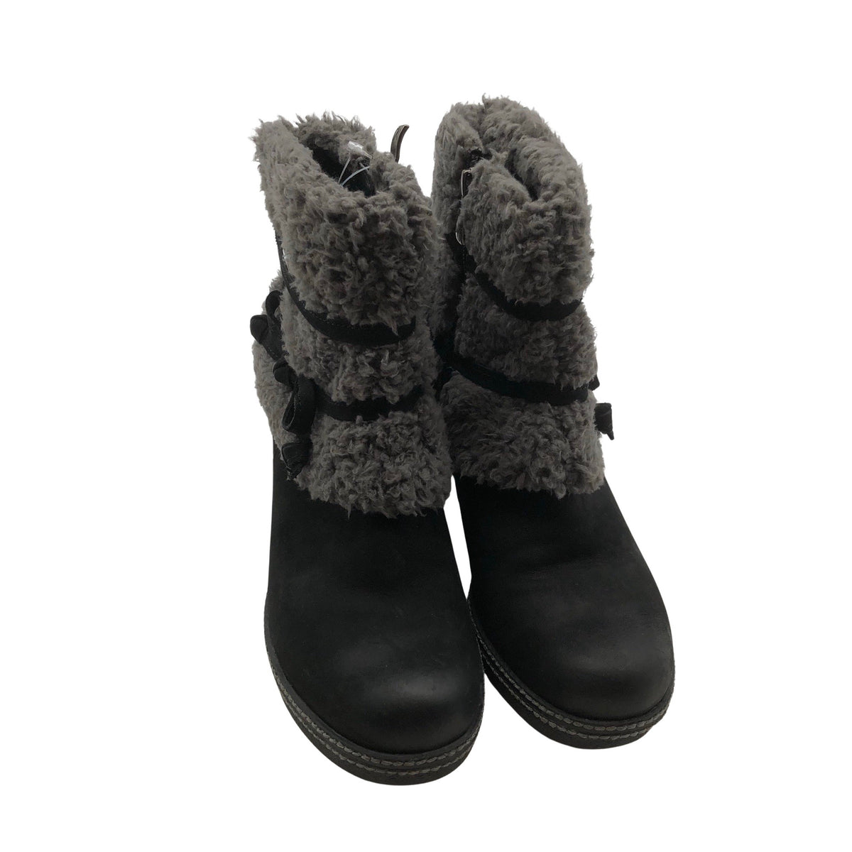 Unisex Caprice - Poolsaapad, suurus 39 - Must (2)