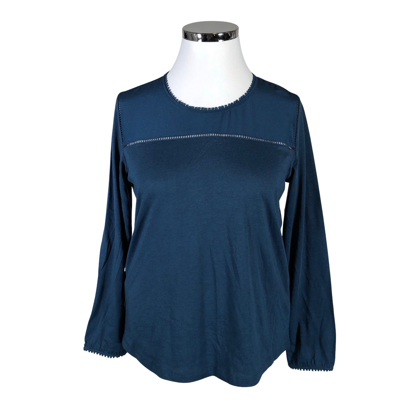 Unisex Comptoir des cotonniers - Trikotaažist pluus, suurus 42 - Sinine (1)