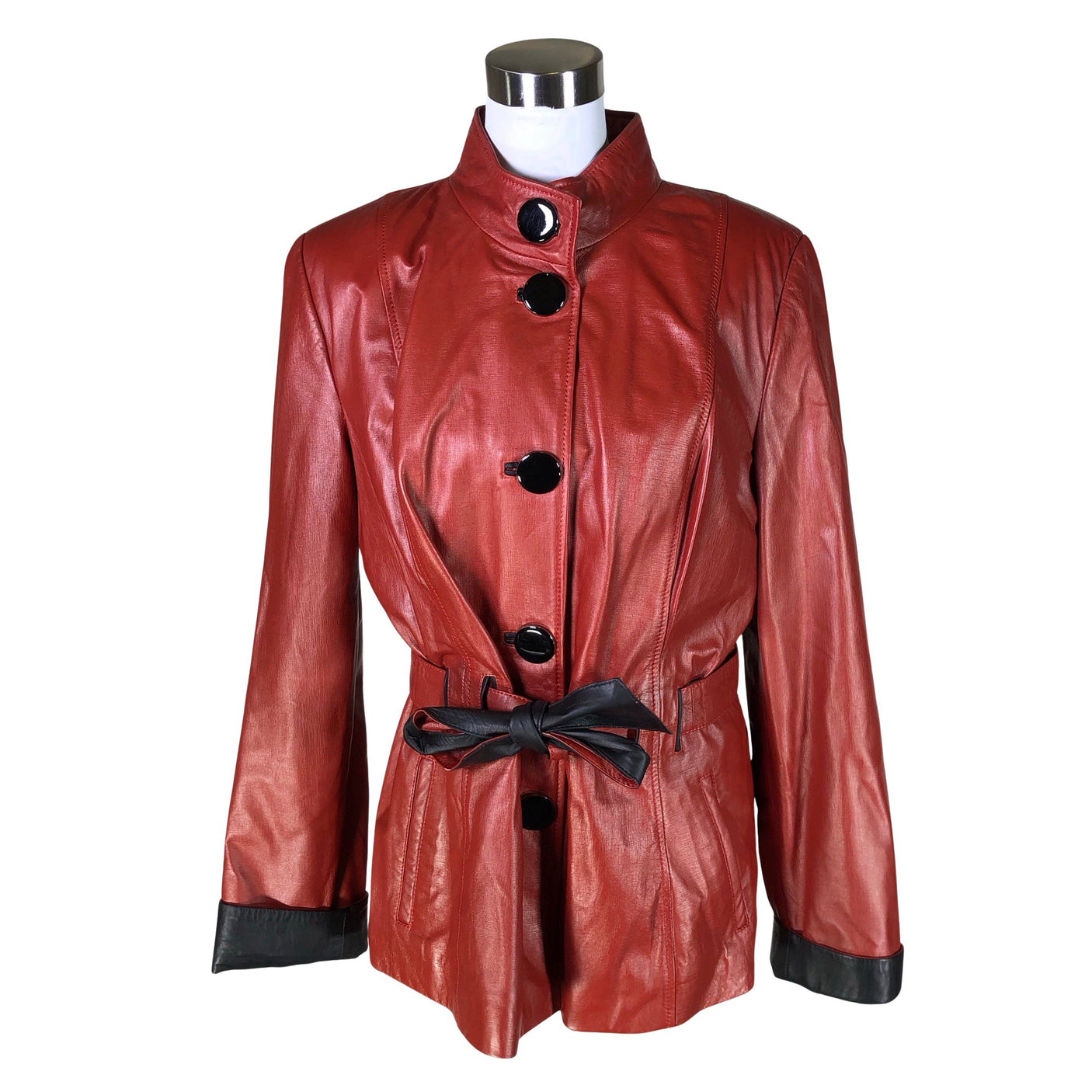 Unisex Friitala - Nahkatakki, koko 40 - (1)