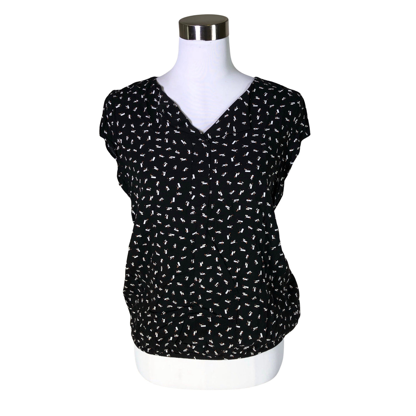 Unisex Tom Tailor - Topp, suurus 38 - Must (1)