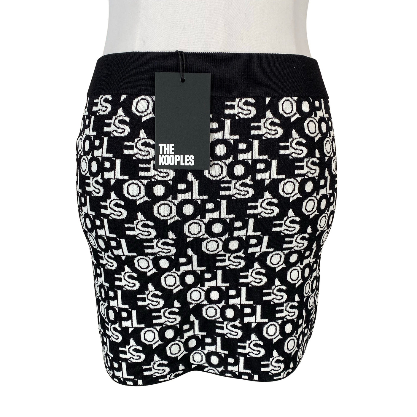 Unisex The Kooples - Kootud seelik, suurus 36 - Must (2)