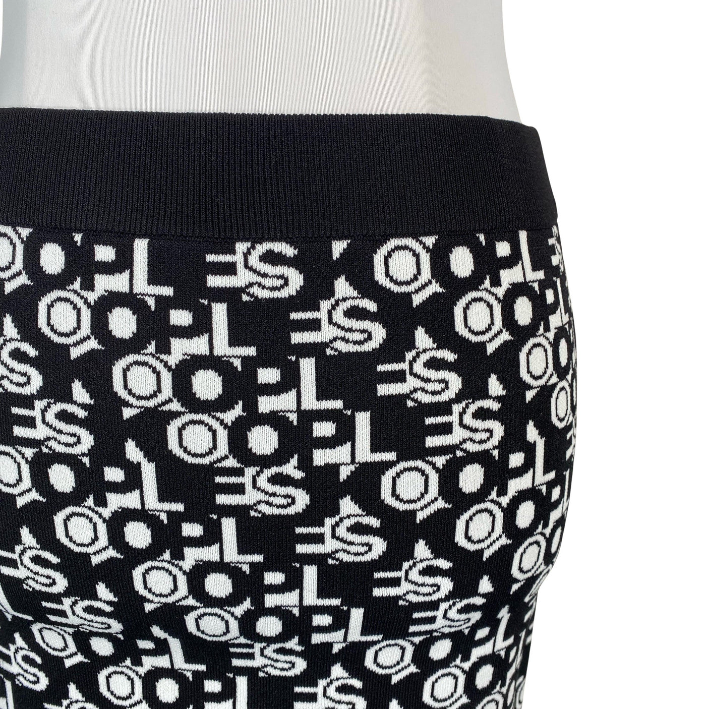 Unisex The Kooples - Kootud seelik, suurus 36 - Must (3)