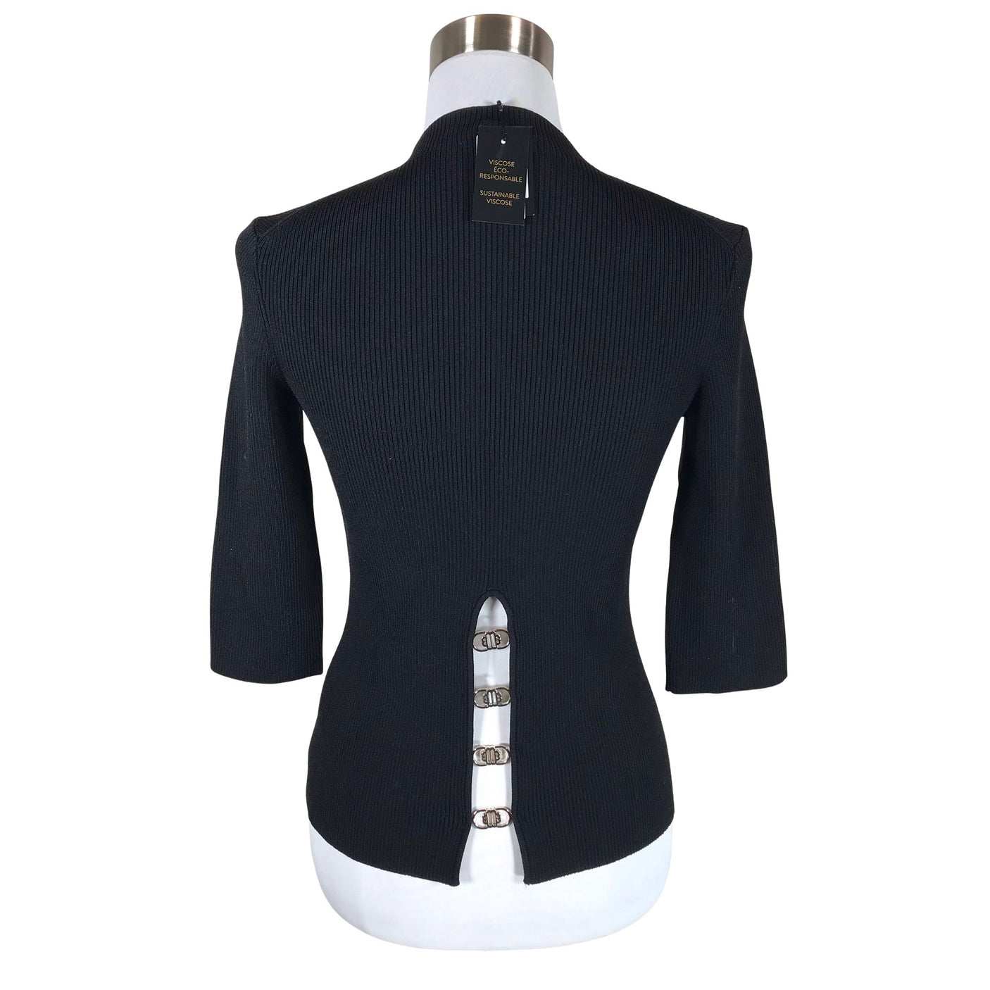 Unisex Maje - Kampsun, suurus 34 - Must (2)