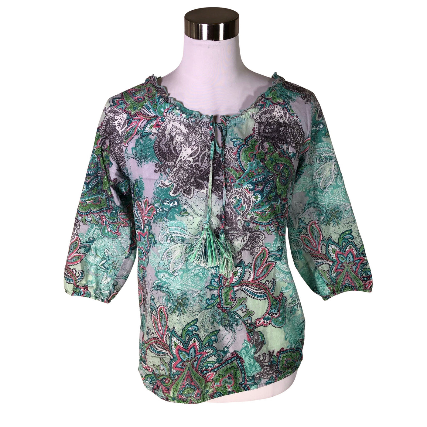 Unisex Betty Barclay - Pluus, suurus 36 - Roheline (1)