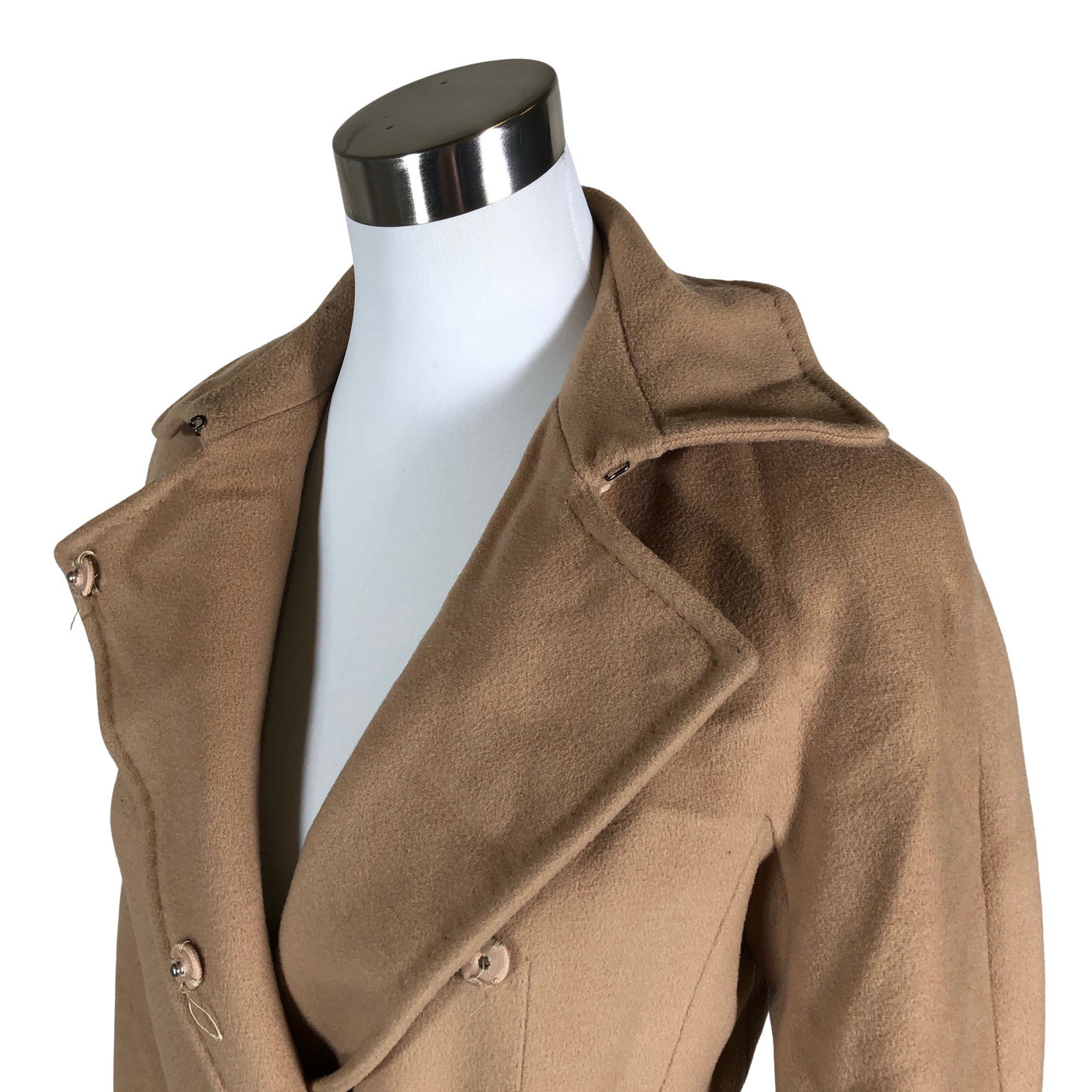 Unisex Pringle of Scotland - Villane mantel, suurus 34 - Pruun (3)