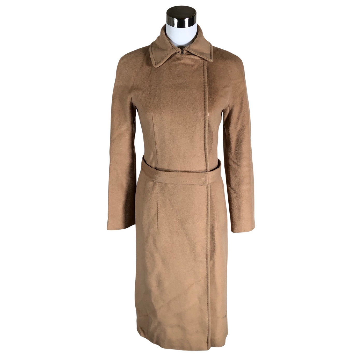 Unisex Pringle of Scotland - Villane mantel, suurus 34 - Pruun (1)