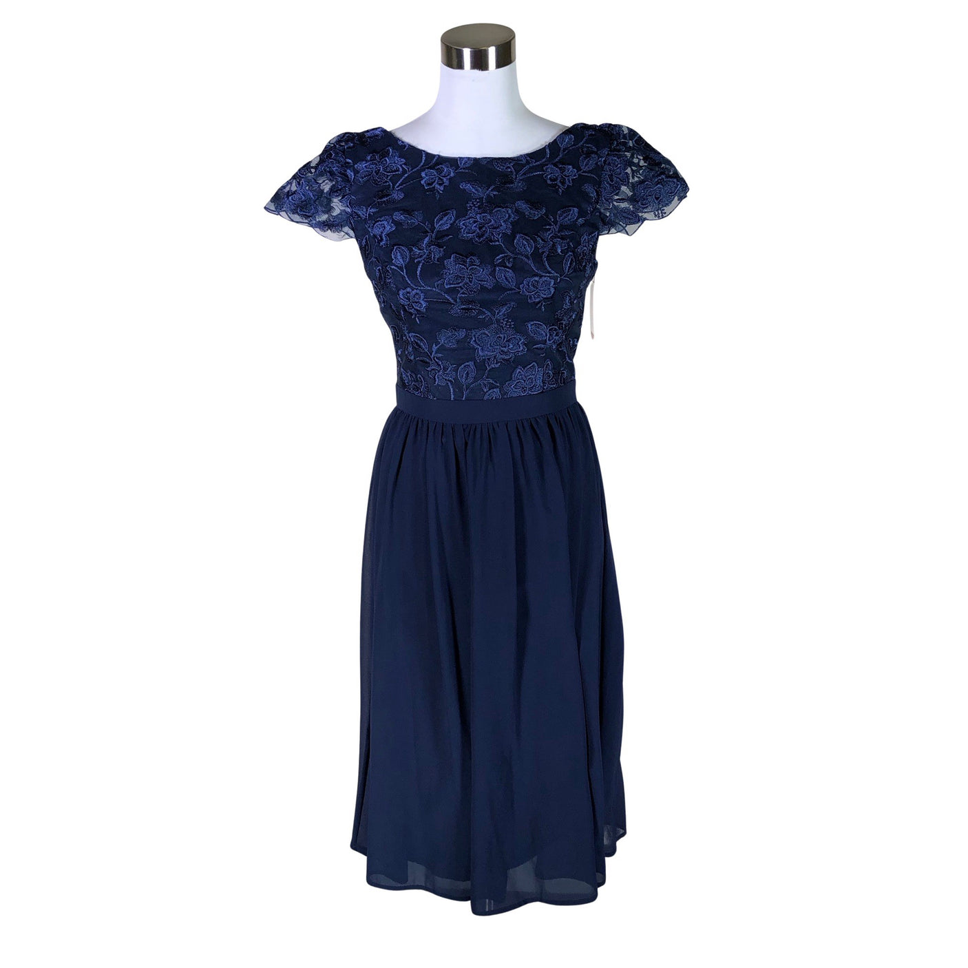 Unisex Chi Chi London - Pidulik kleit, suurus 36 - Sinine (1)