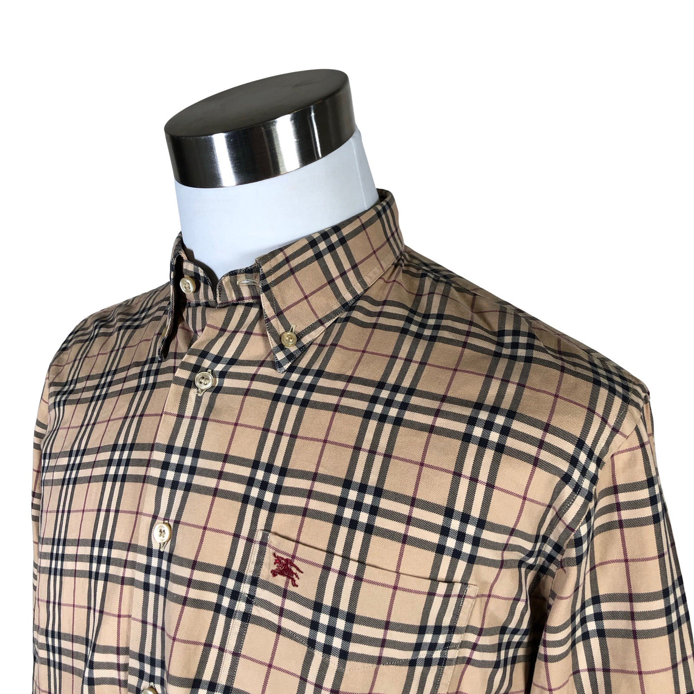 Unisex Burberry - Kauluspaita, koko L - (3)
