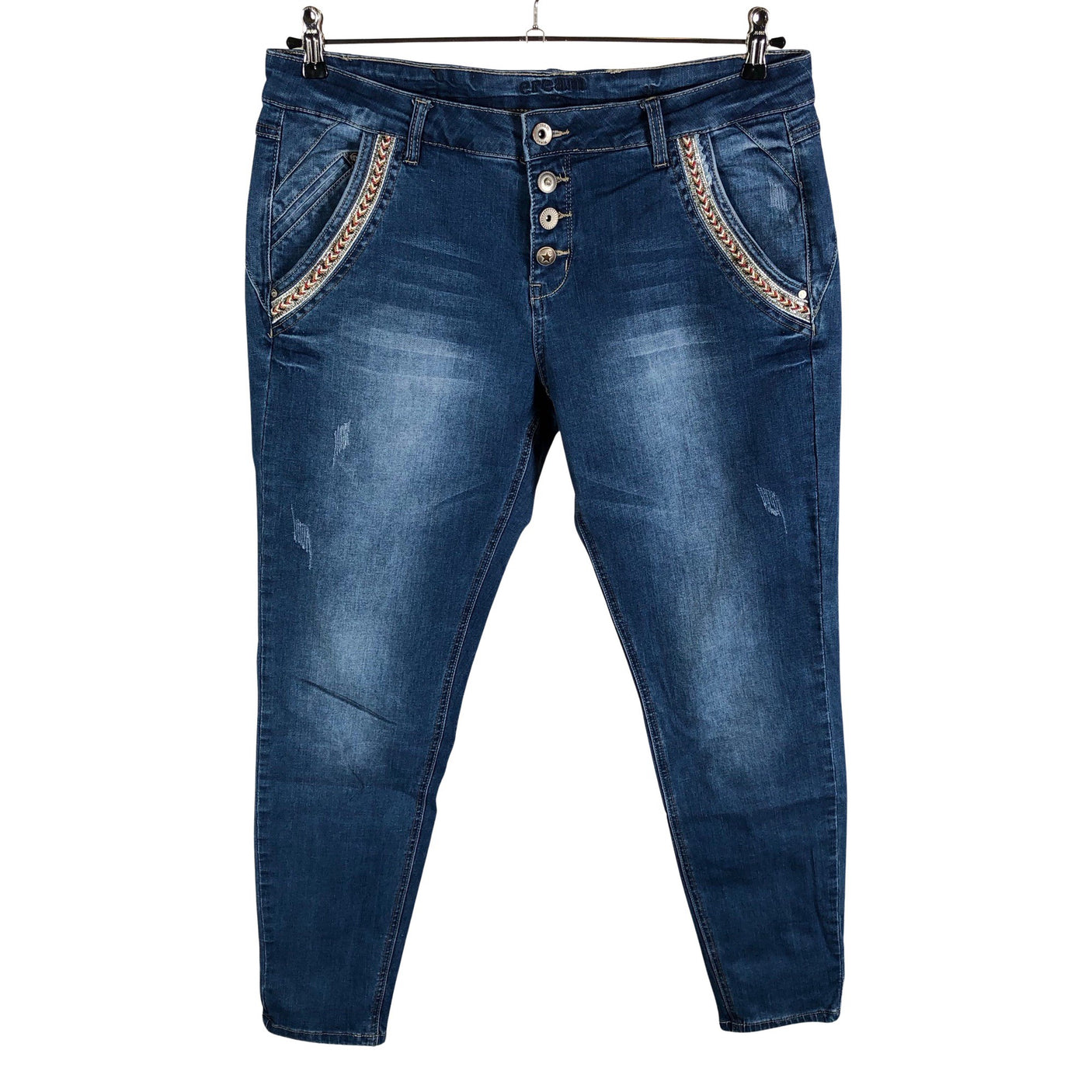 Unisex Cream - Teksad, suurus W31 - Sinine (1)