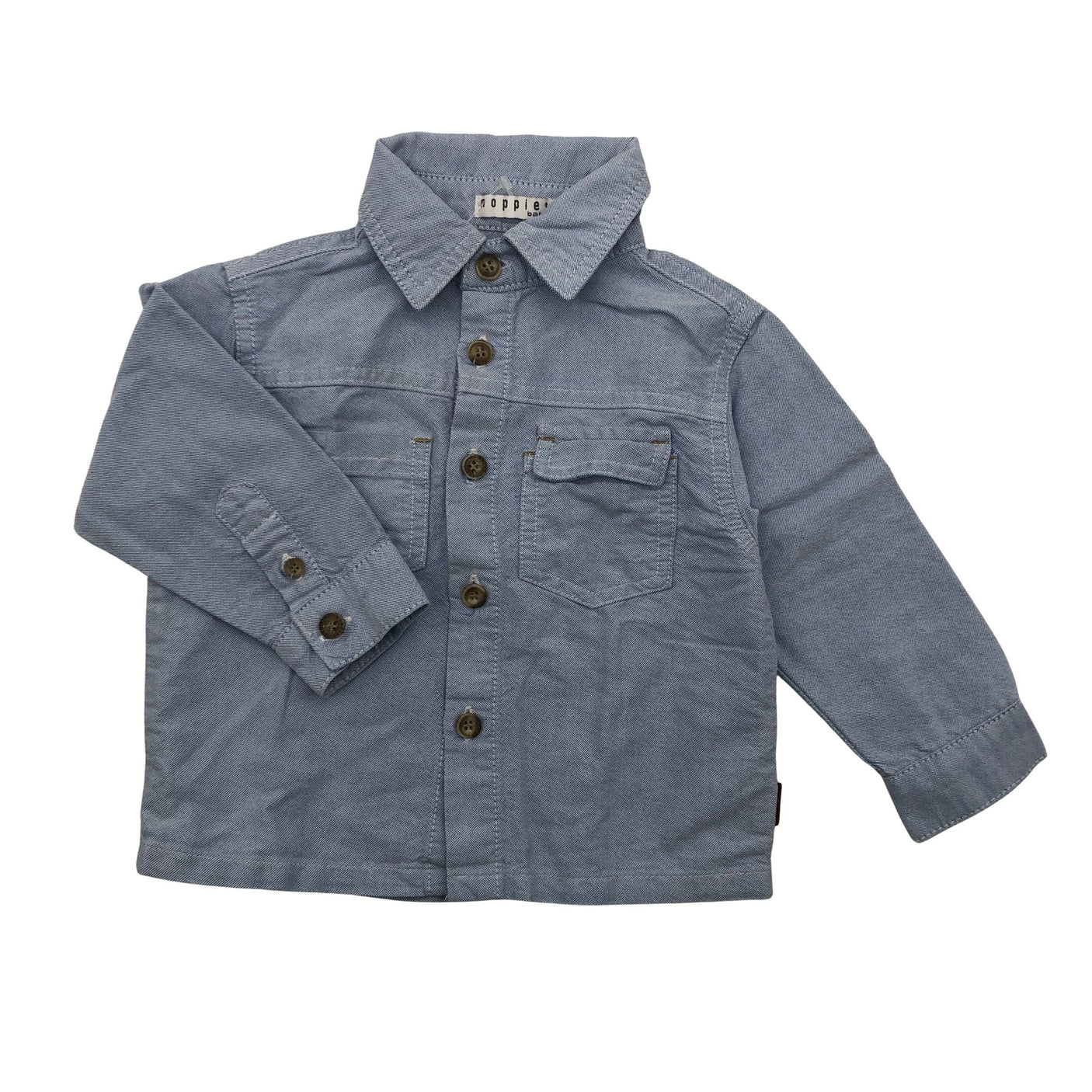 Unisex Noppies - Triiksärk, suurus 68 - 74 - Helesinine (1)