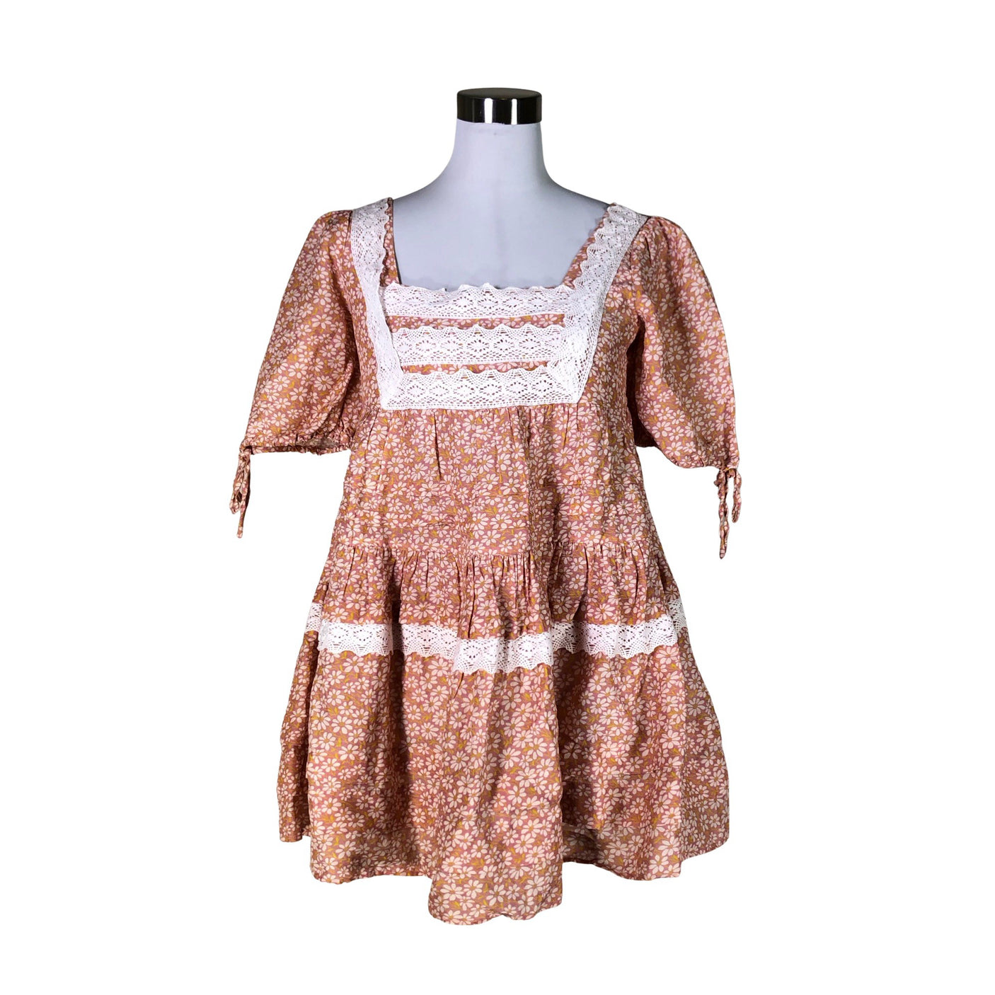 Unisex Maje - Mitteveniv kleit, suurus 36 - Heleroosa (1)