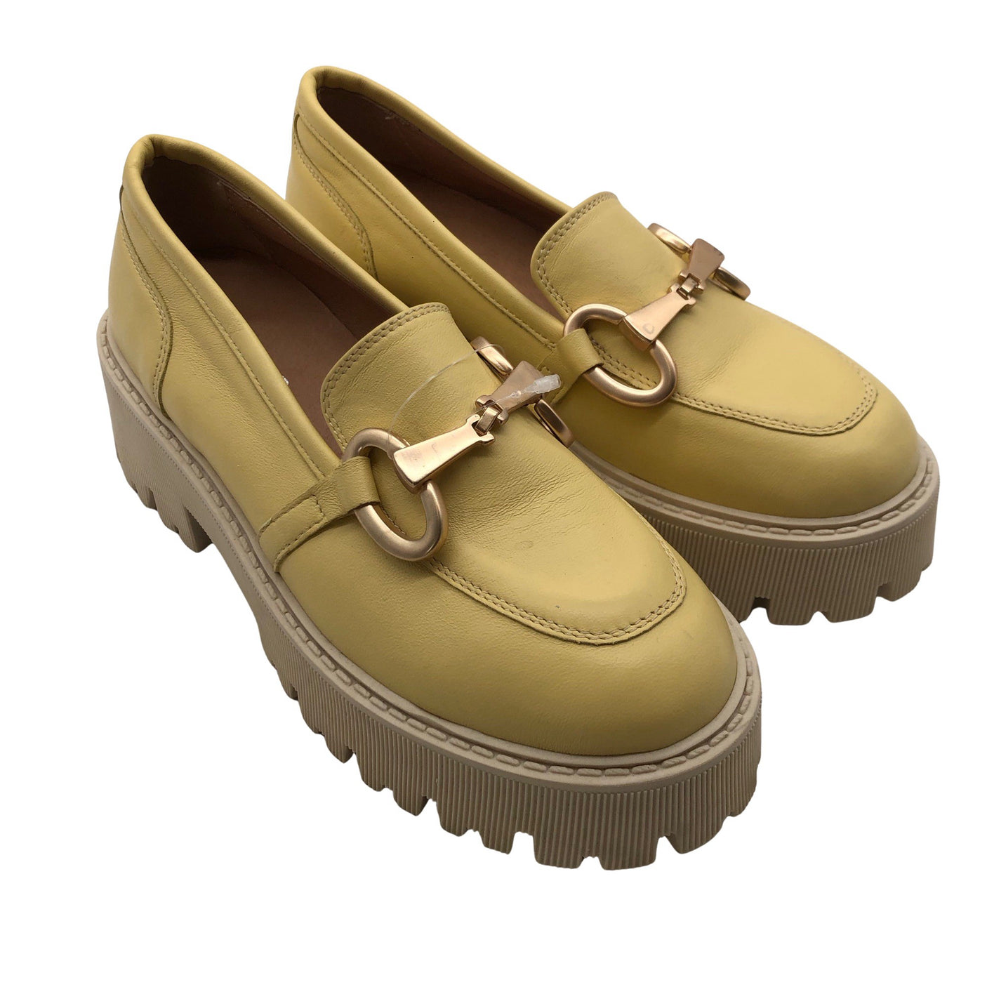 Unisex Vamsko - Mokassiinid, suurus 37 - Kollane (2)