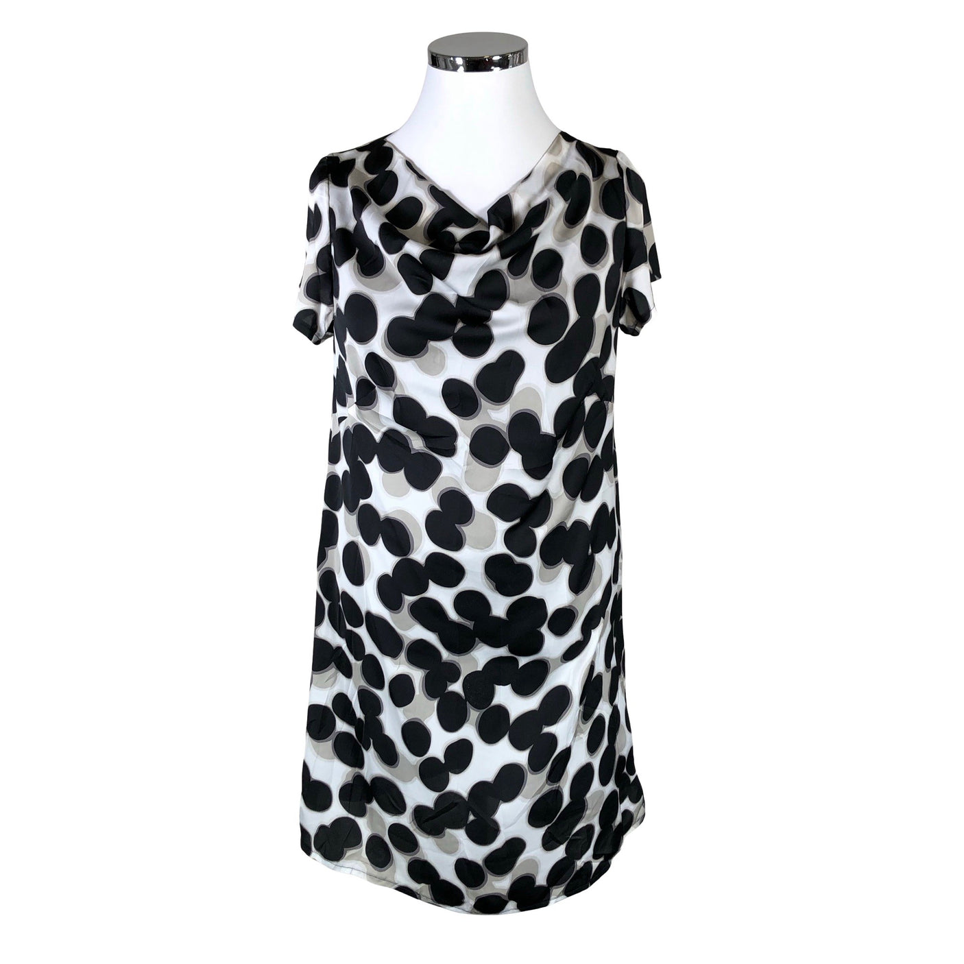 Unisex Cashmere - Õhuke kleit, suurus 42 - Must (1)