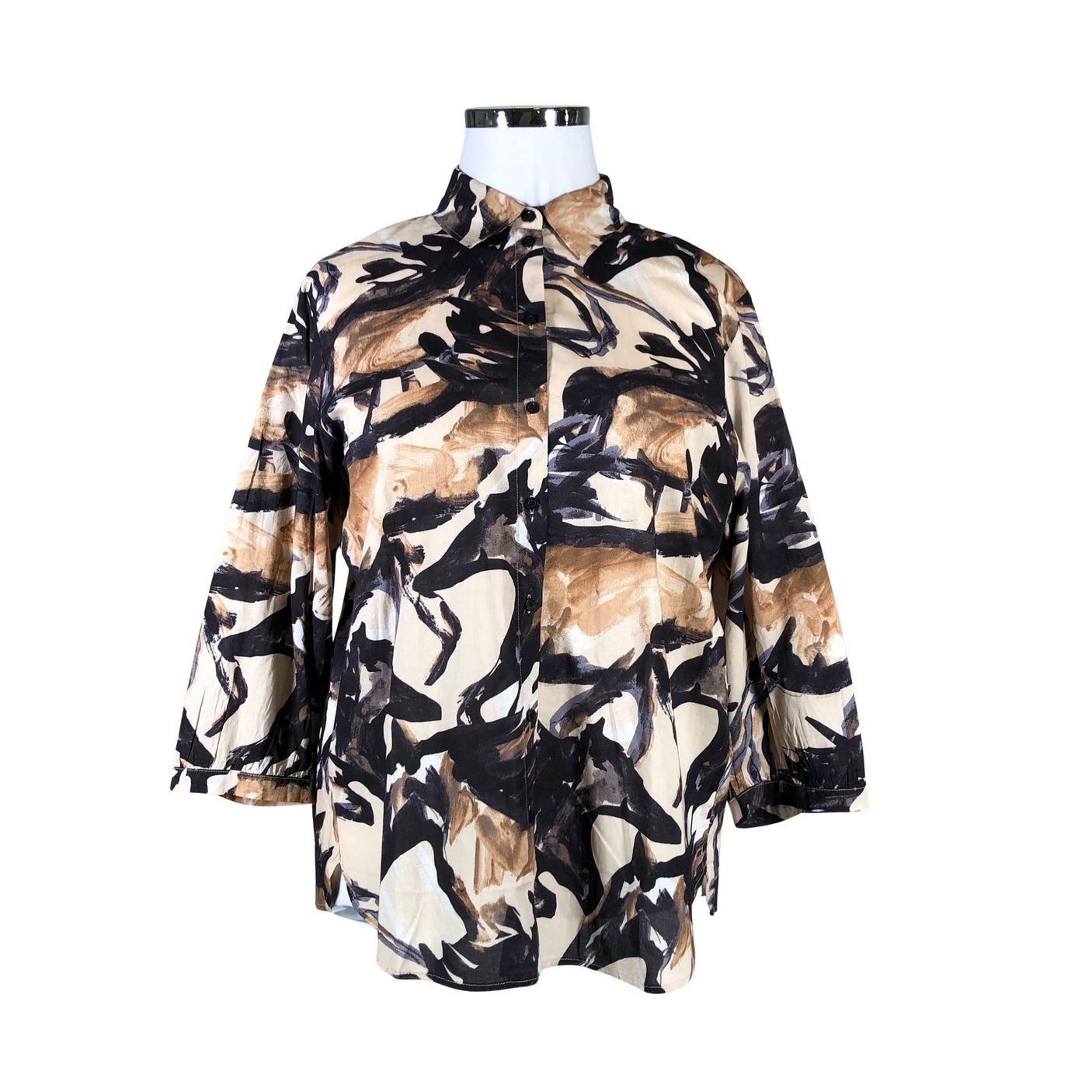 Unisex Gerry Weber - Pluus, suurus 46 - Pruun (1)