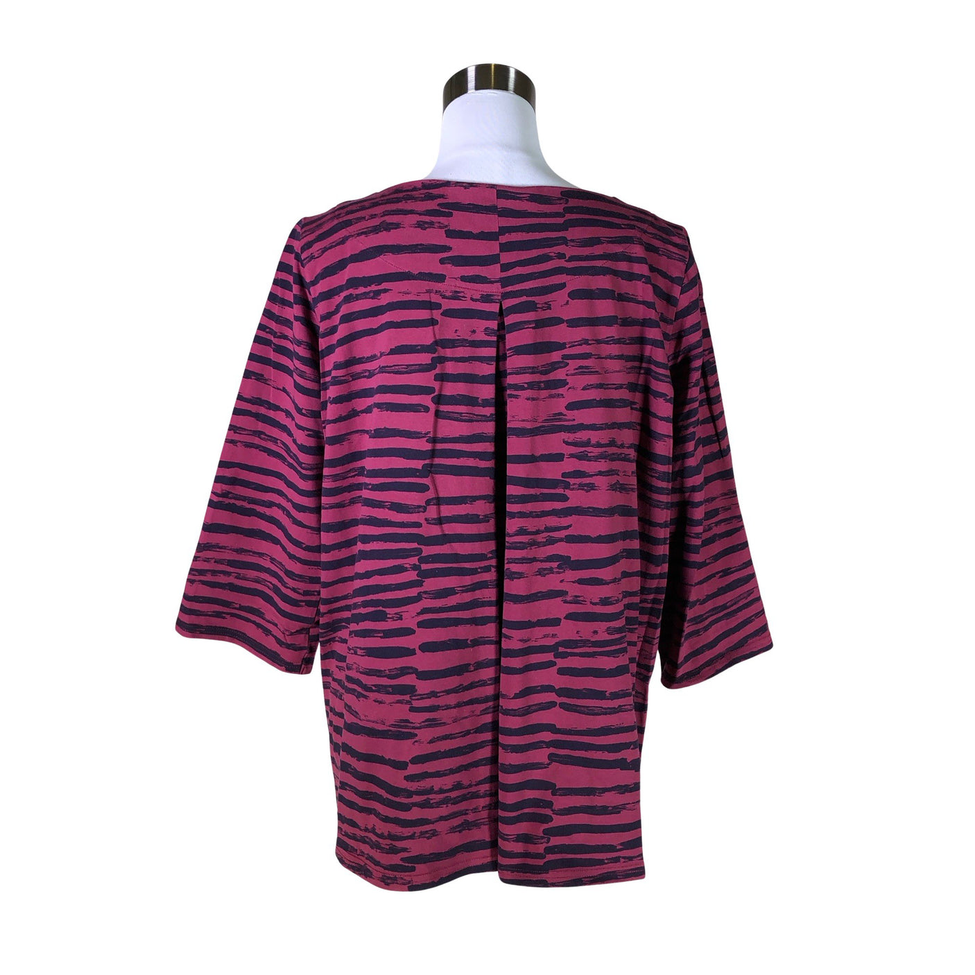 Unisex Nanso - Trikotaažist pluus, suurus 40 - Veinipunane (2)