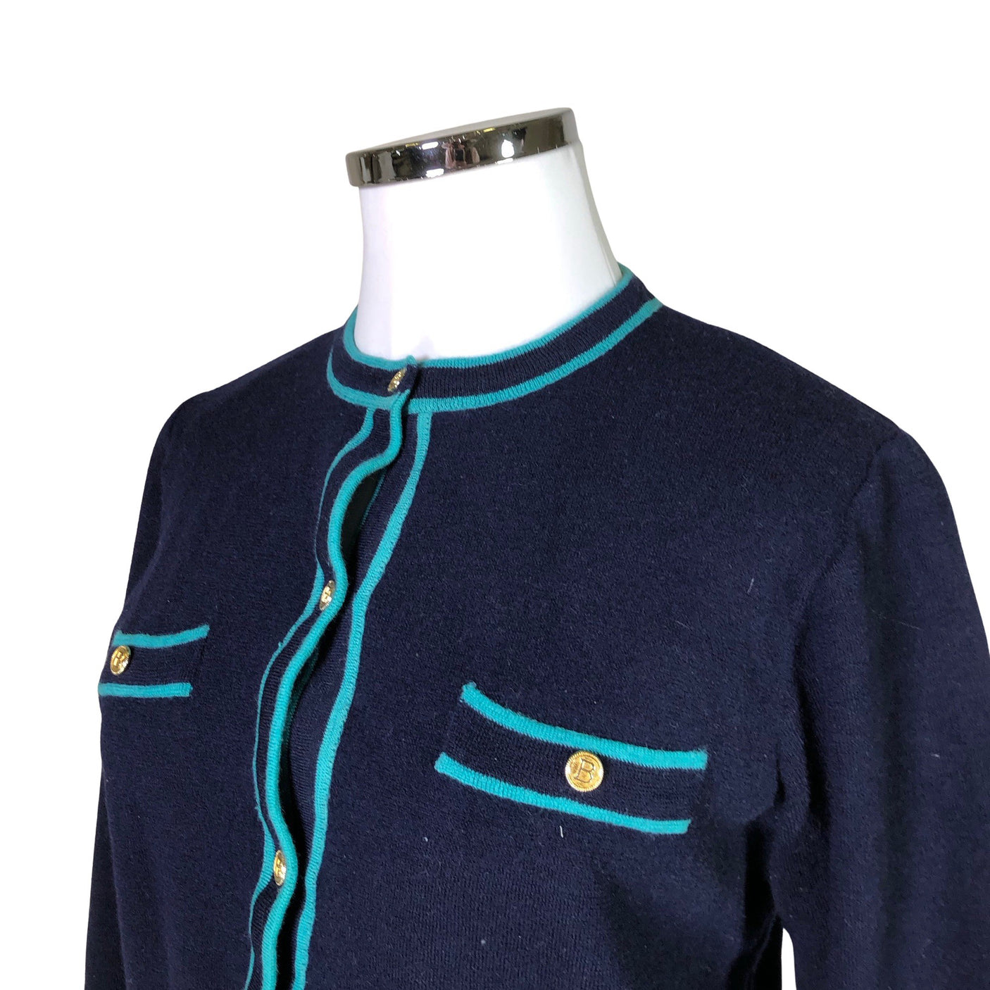 Unisex Busnel - Kardigan, suurus 42 - Sinine (3)