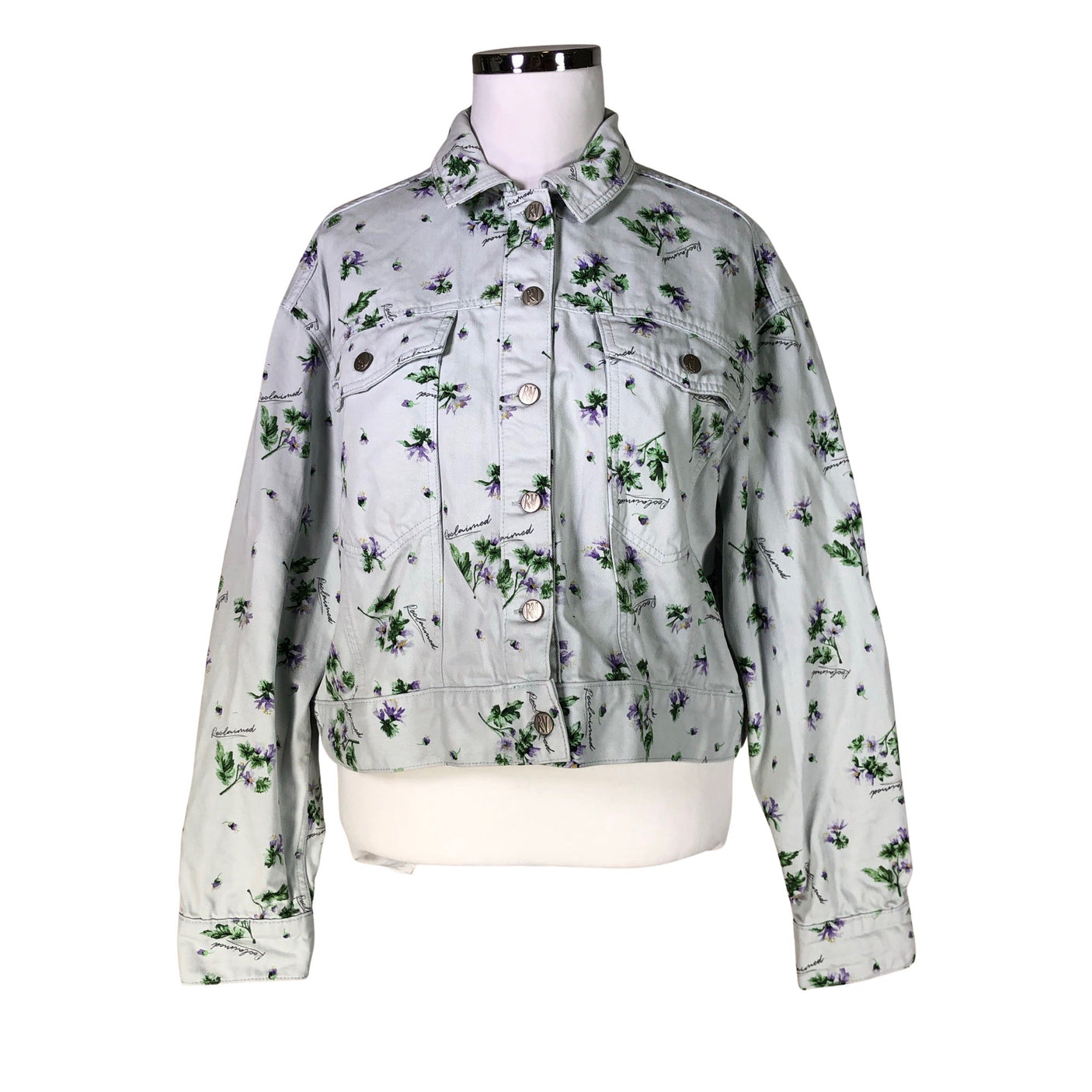 Unisex Reclaimed Vintage - Farkkutakki, koko 42 - (1)