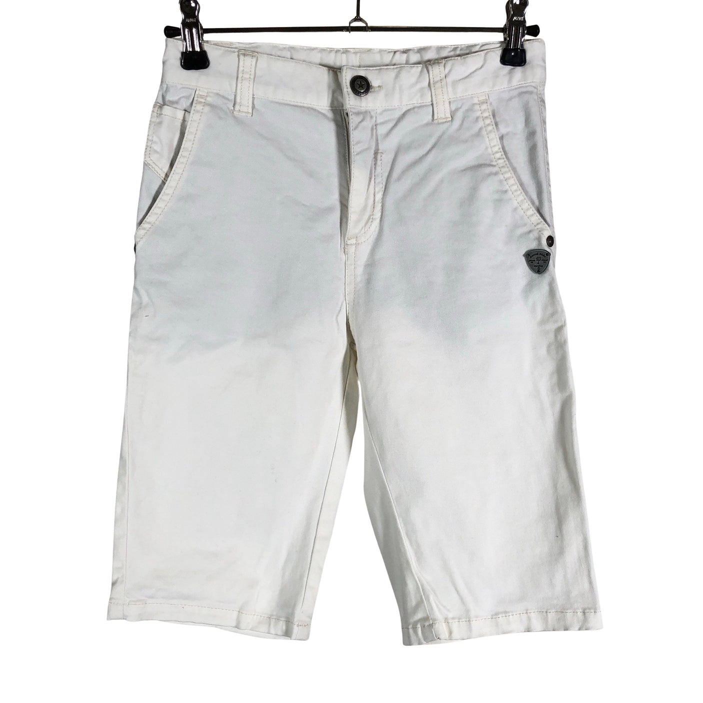 Unisex POMPdeLUX - Lühikesed püksid, suurus 128 - 134 - Looduslik valge (1)