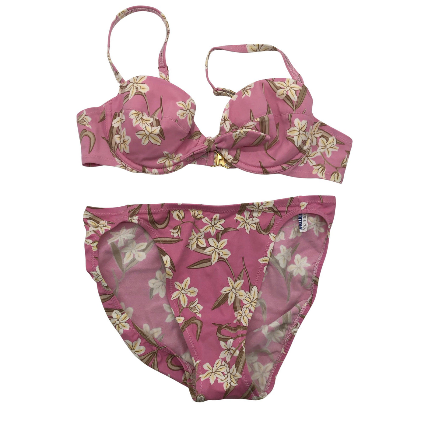 Unisex Patricia - Bikiinid, suurus 34 - Heleroosa (1)