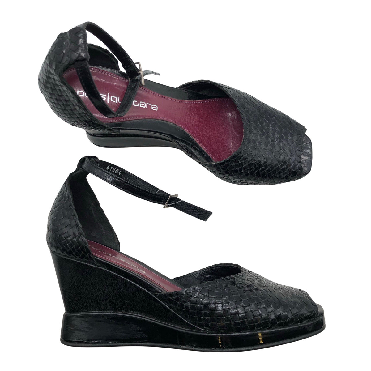 Unisex Pons Quintana - Kiilkontsaga rihmikud, suurus 38 - Must (1)