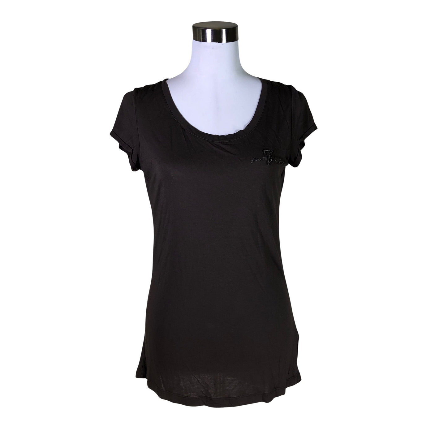 Unisex 7 for all mankind - Trikotaažist tuunika, suurus 36 - Pruun (1)