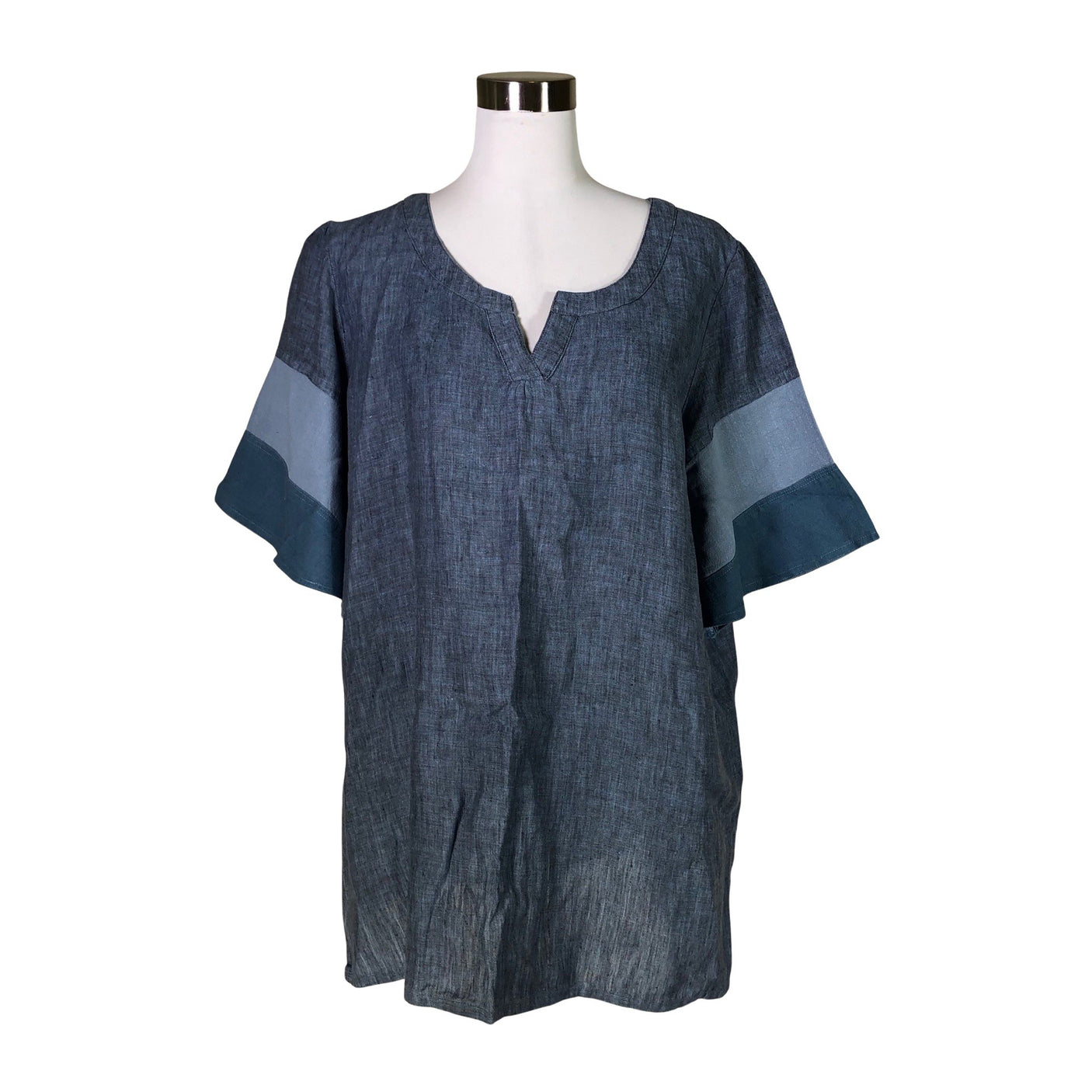 Unisex Handmade - Mitteveniv tuunika, suurus 40 - Sinine (1)