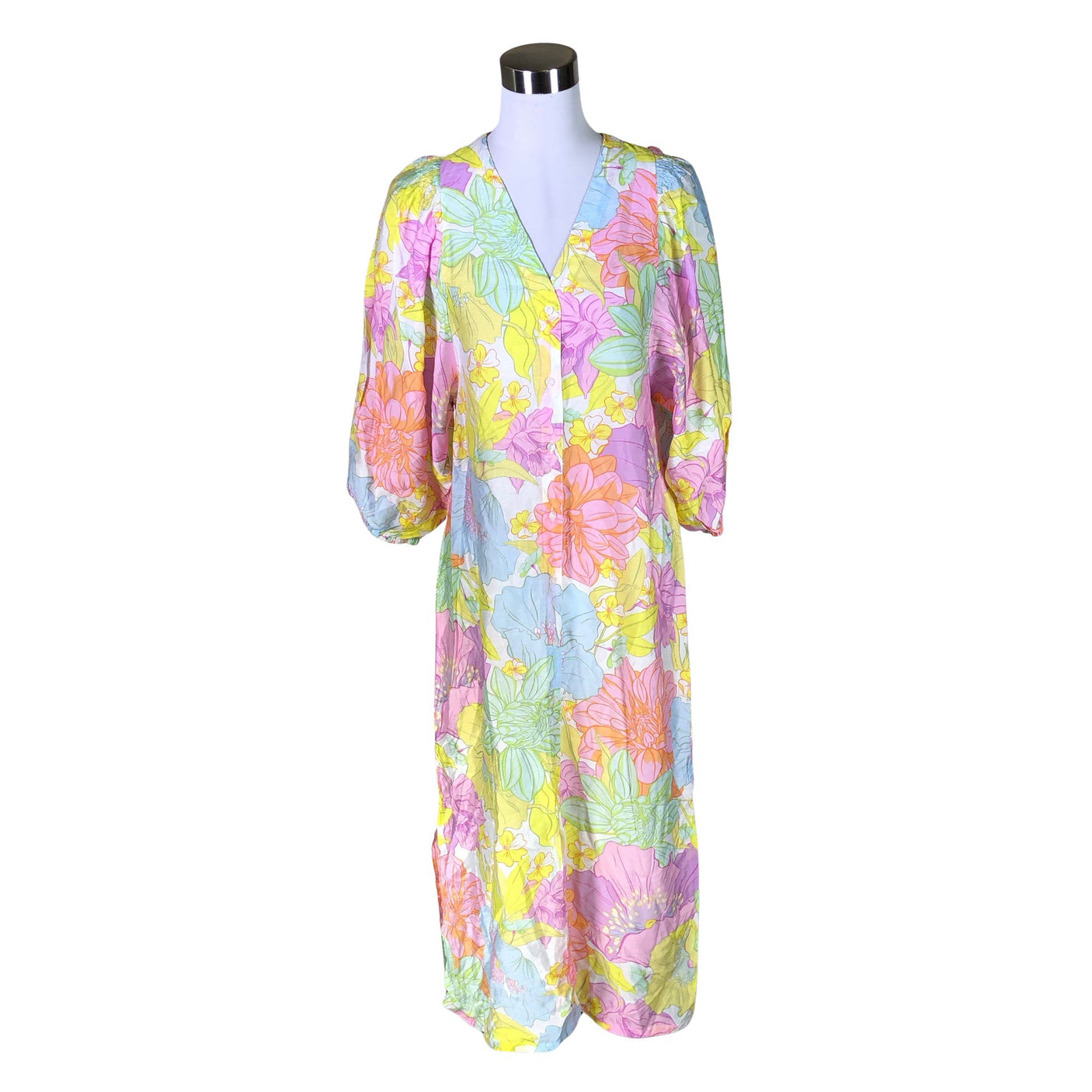 Unisex Lindex - Õhuke kleit, suurus 36 - Valge (1)