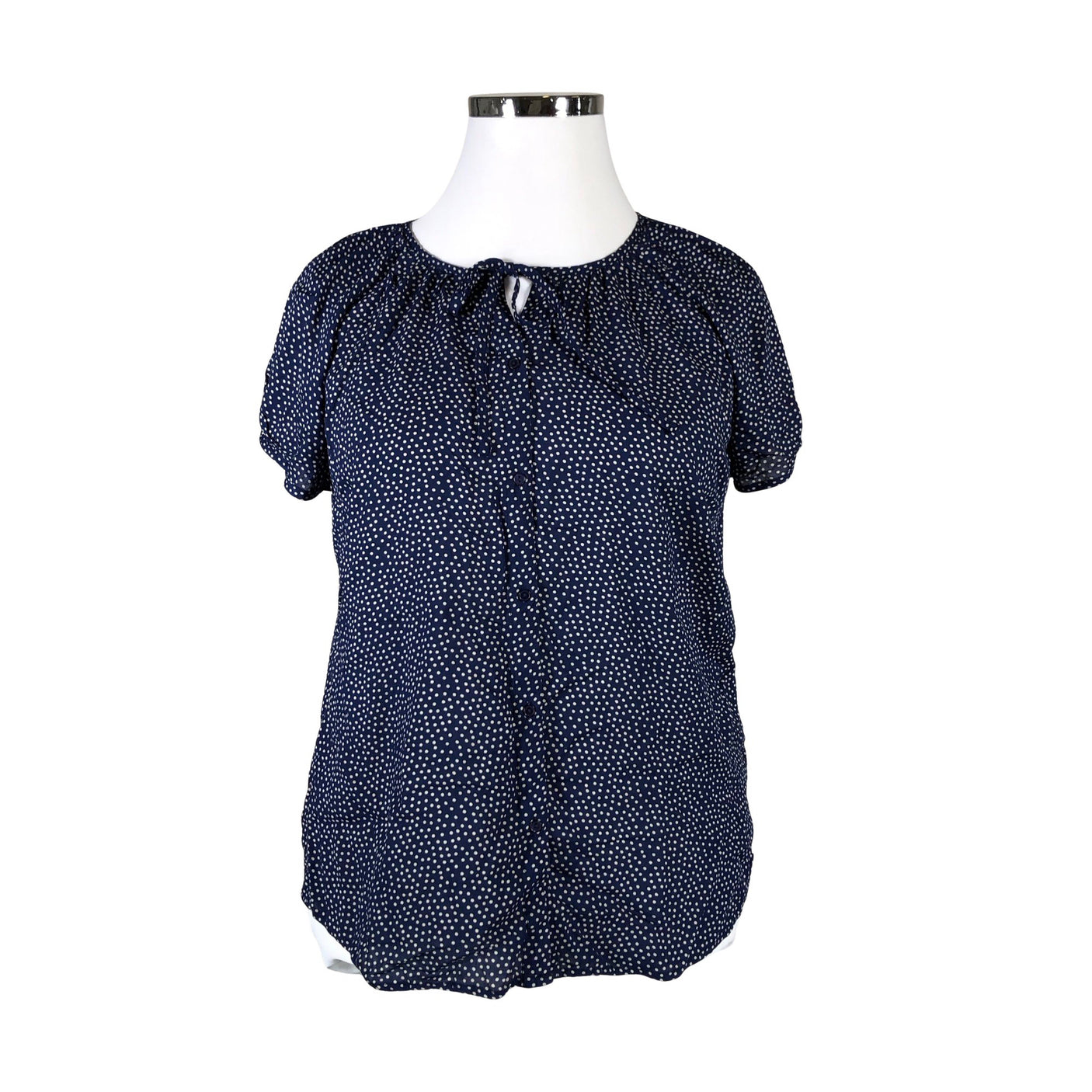 Unisex Noom - Lühikeste käistega pluus, suurus 42 - Sinine (1)