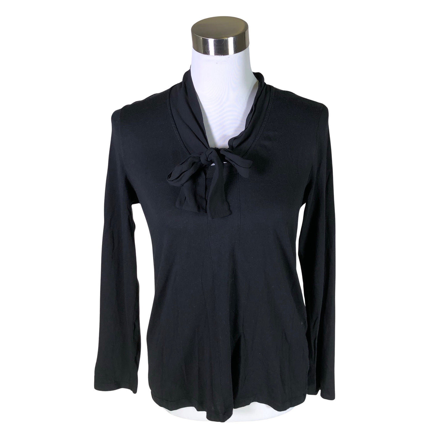 Unisex Massimo Dutti - Trikotaažist pluus, suurus 38 - Must (1)