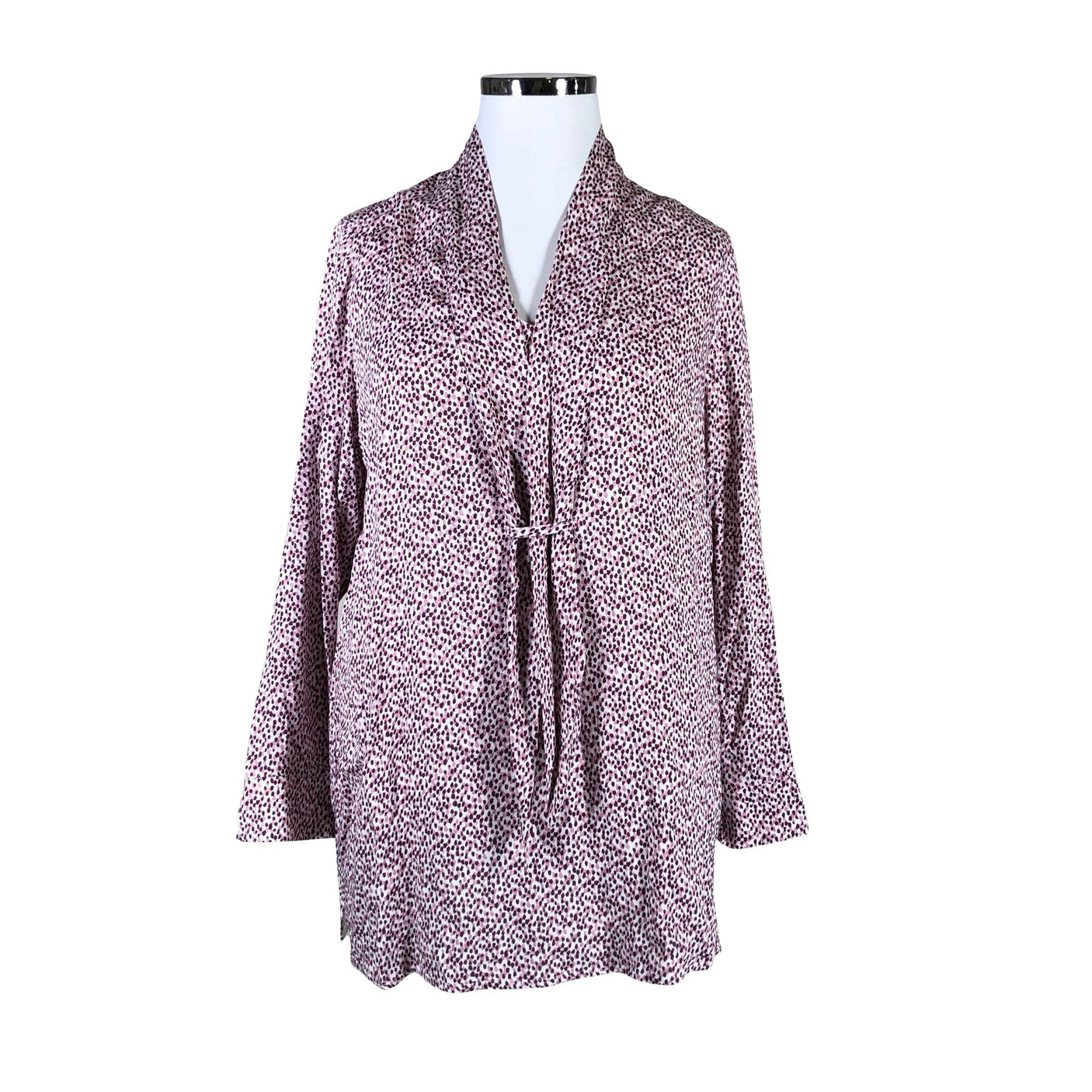 Unisex Ulla Popken - Õhuke tuunika, suurus 42 - Veinipunane (1)