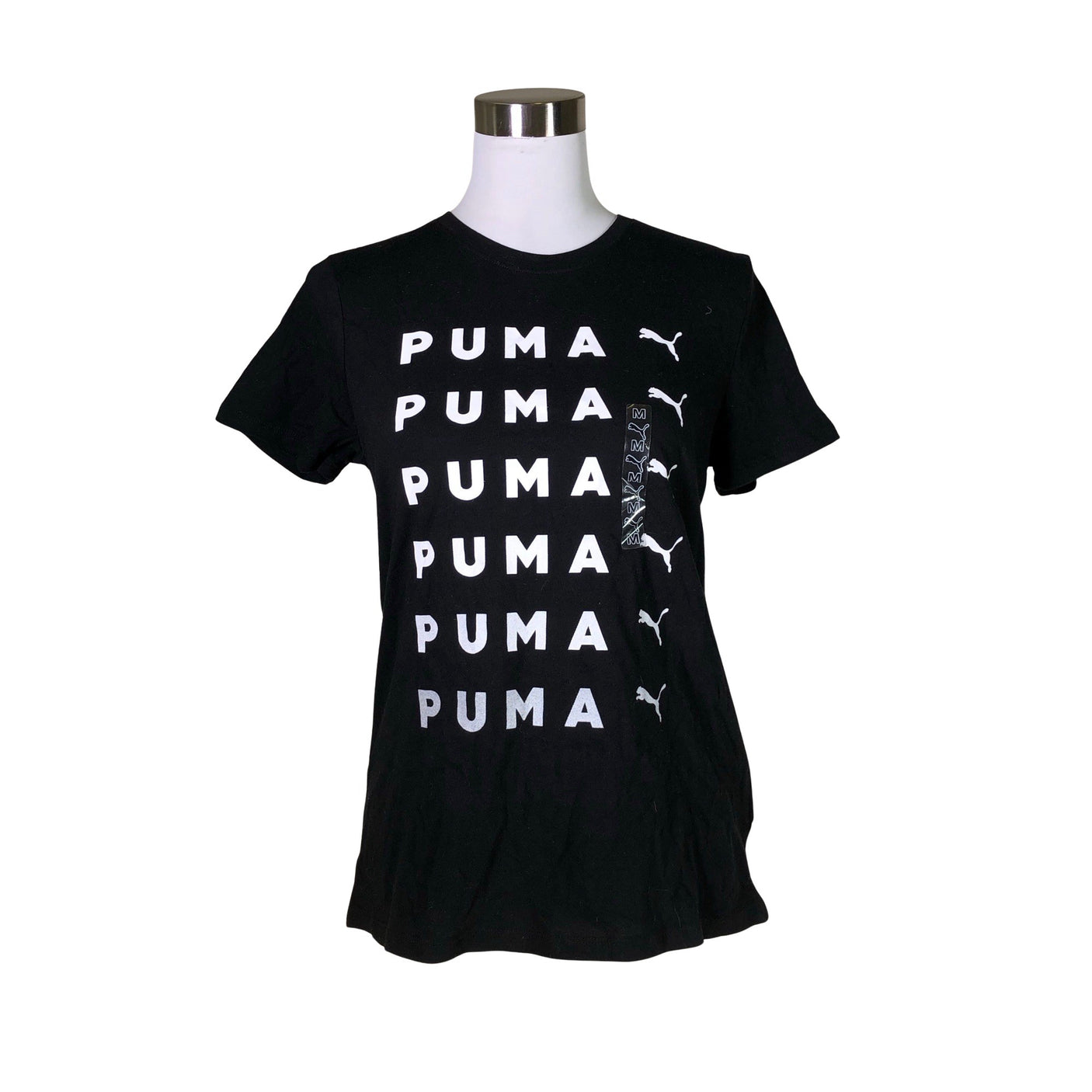Unisex Puma - T-särk, suurus 38 - Must (1)