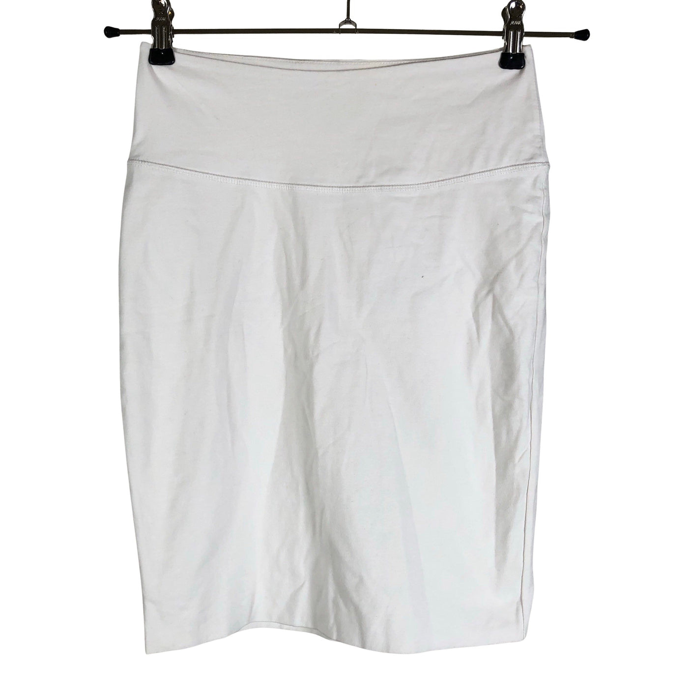Unisex Kaffe - Trikotaažist seelik, suurus 36 - Valge (1)