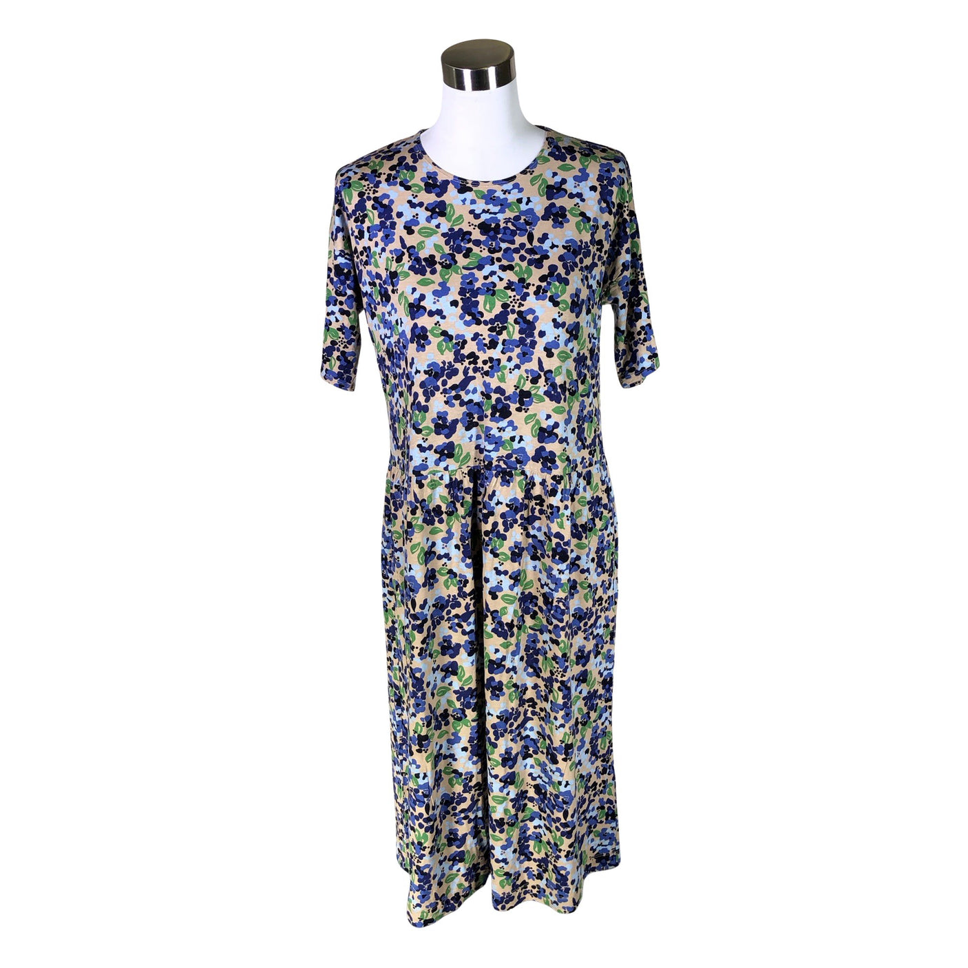 Unisex Ritva Falla - Trikotaažist kleit, suurus 36 - Sinine (1)