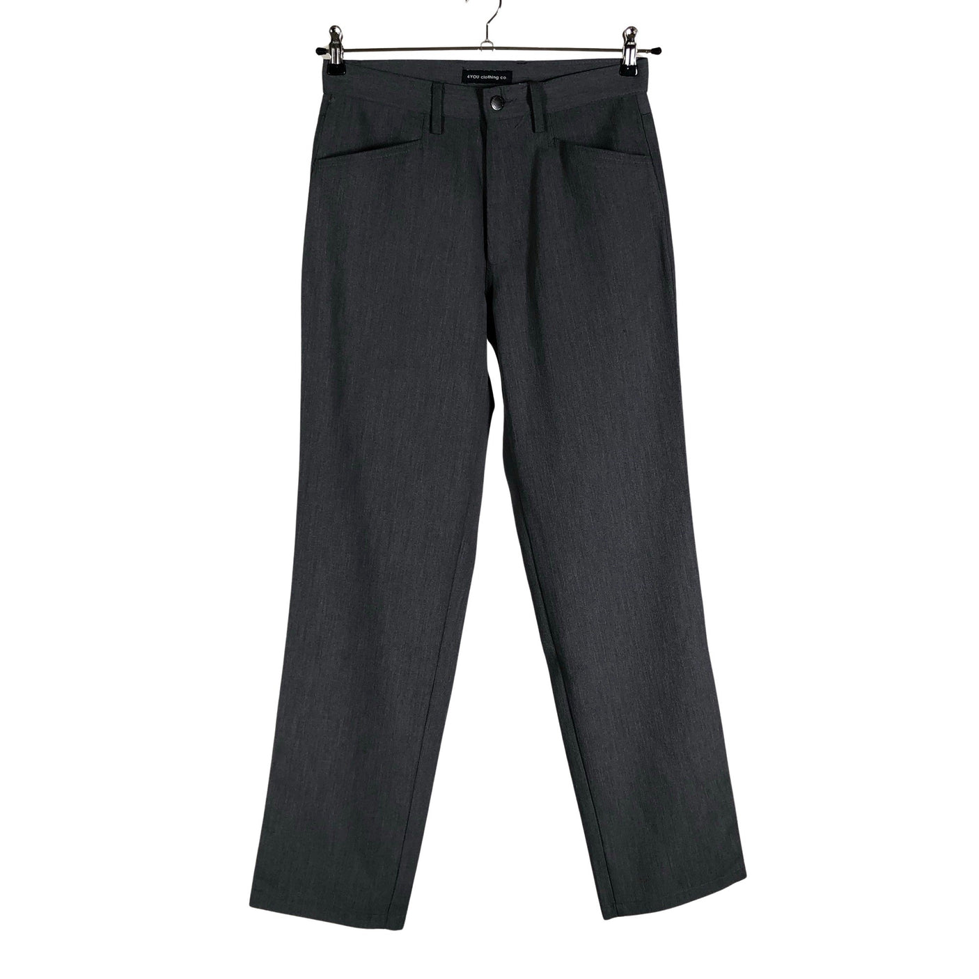 Unisex 4You - Mittevenivad püksid, suurus 38 - Hall (1)