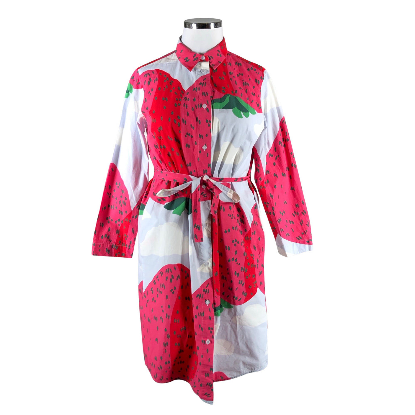 Unisex Marimekko - Mitteveniv kleit, suurus 44 - Looduslik valge (1)