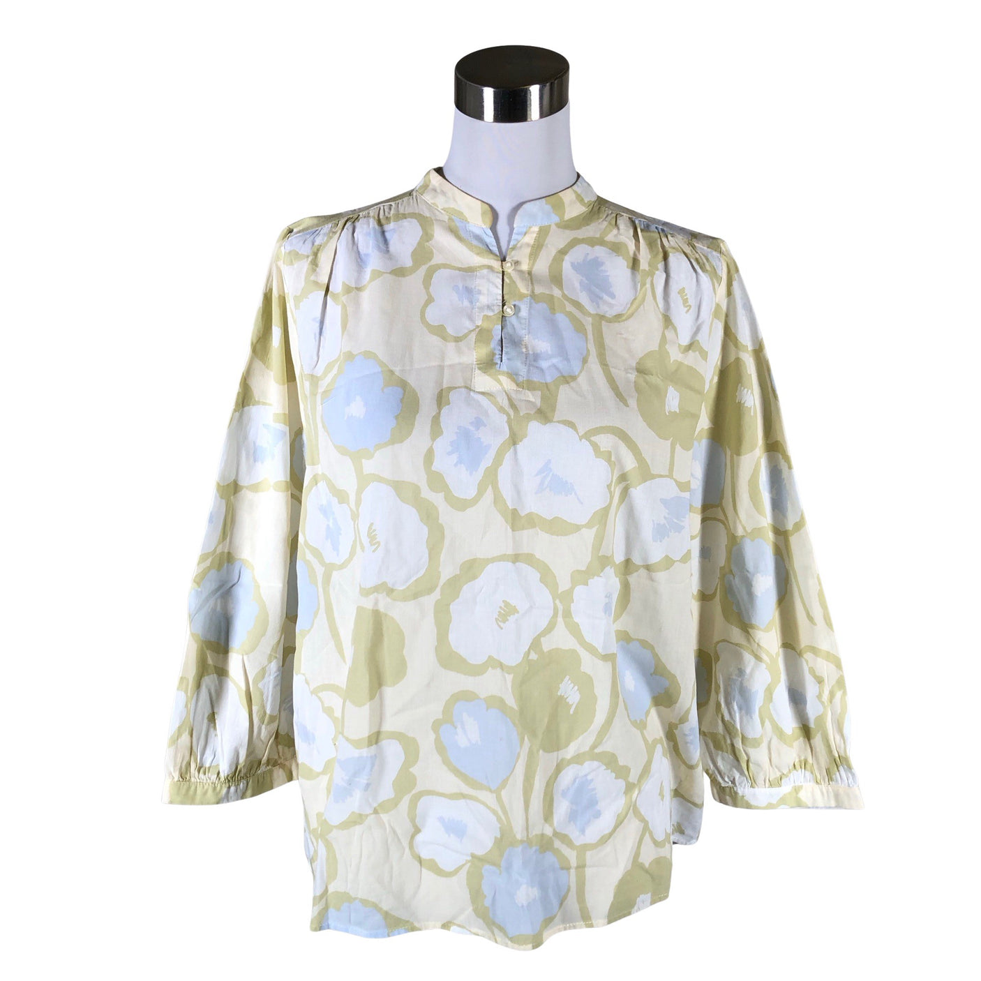 Unisex Opus - Lühikeste käistega pluus, suurus 38 - Beige (1)