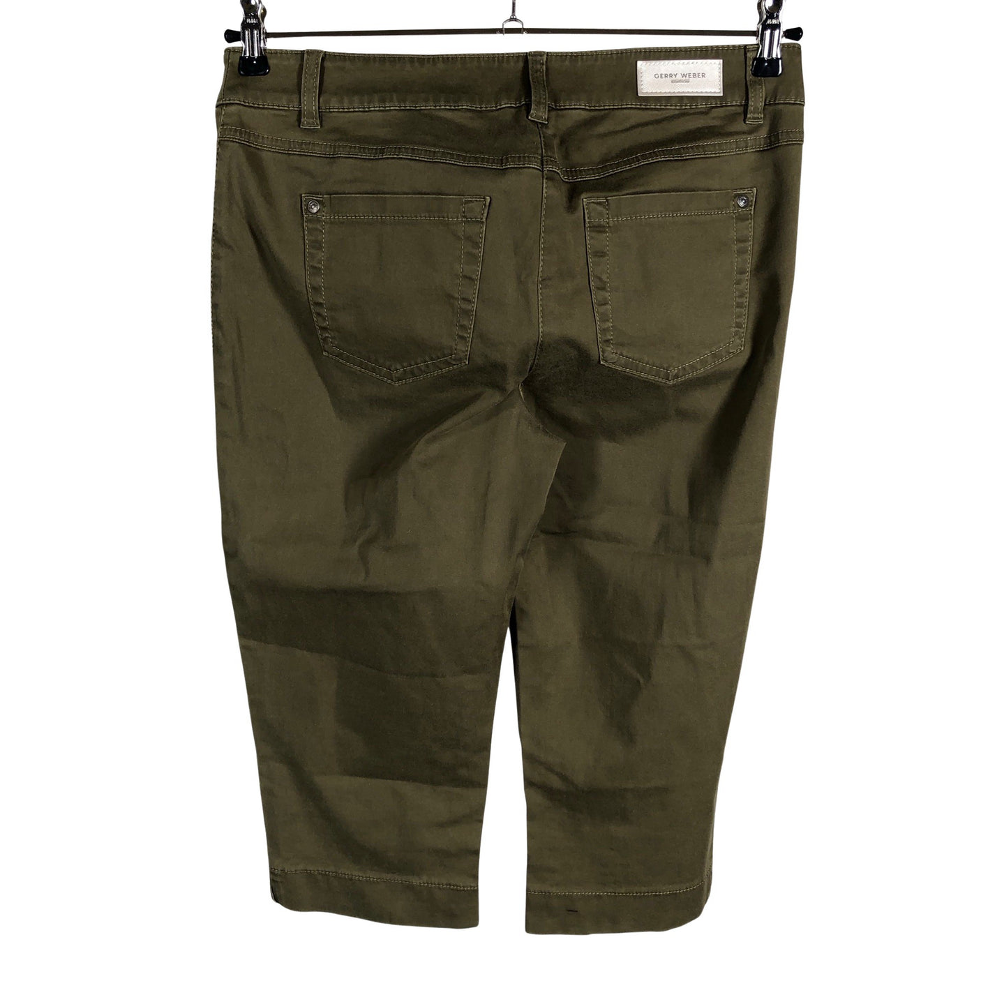 Unisex Gerry Weber - Teksast poolpikad püksid, suurus 38 - Roheline (2)