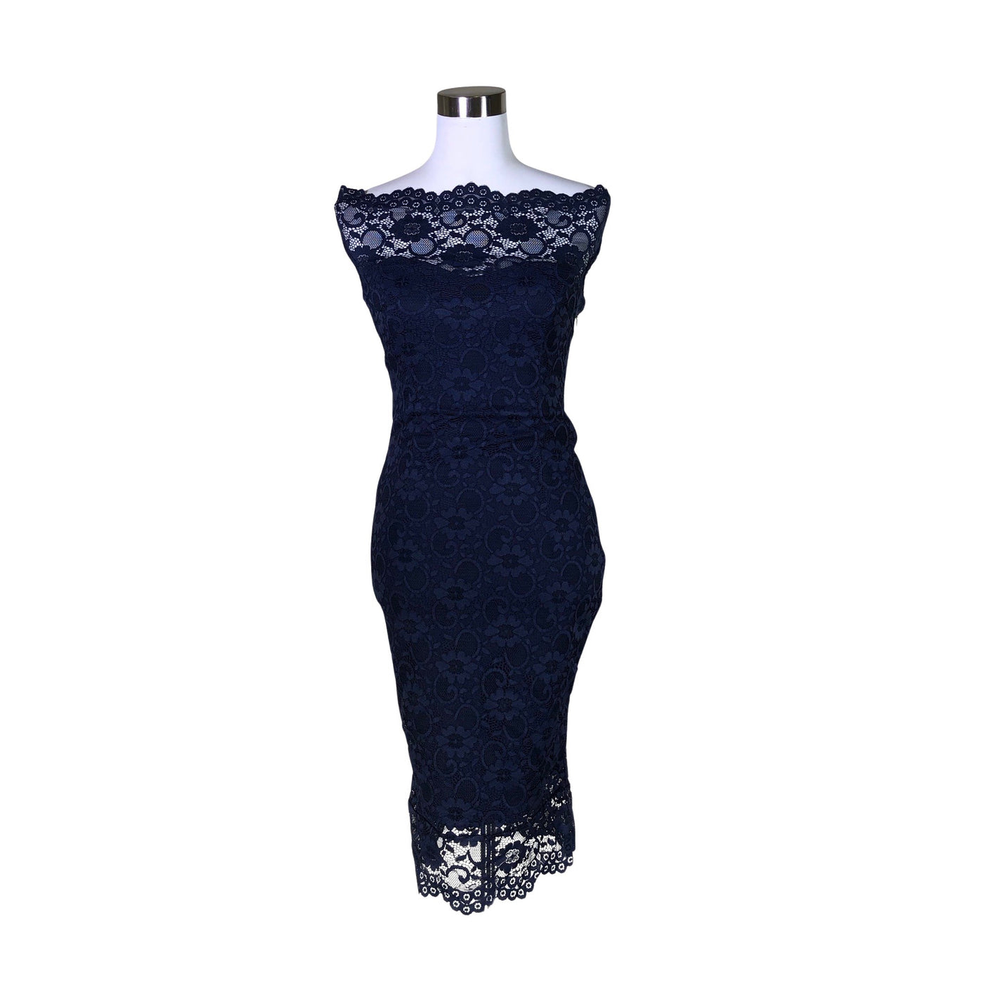 Unisex Goddiva London - Pidulik kleit, suurus 38 - Sinine (1)