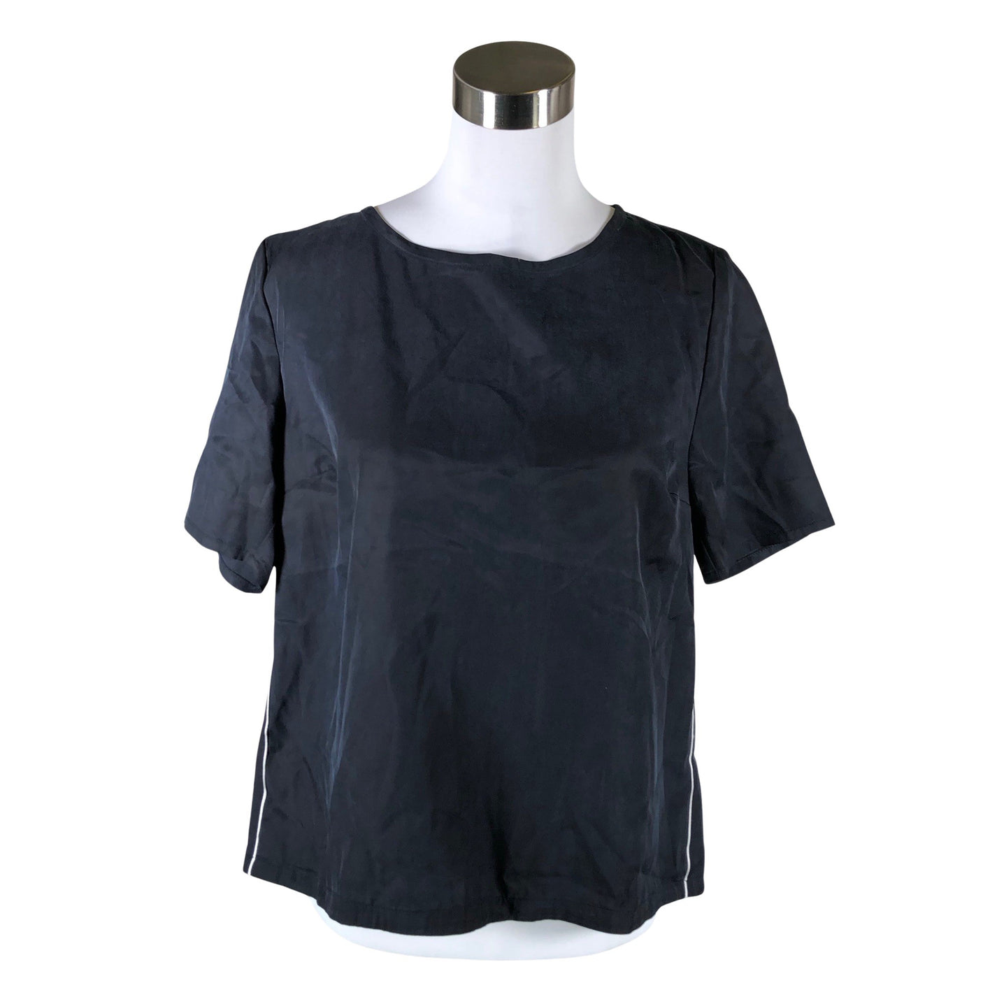 Unisex Libertine-Libertine - Lühikeste käistega pluus, suurus 36 - Sinine (1)