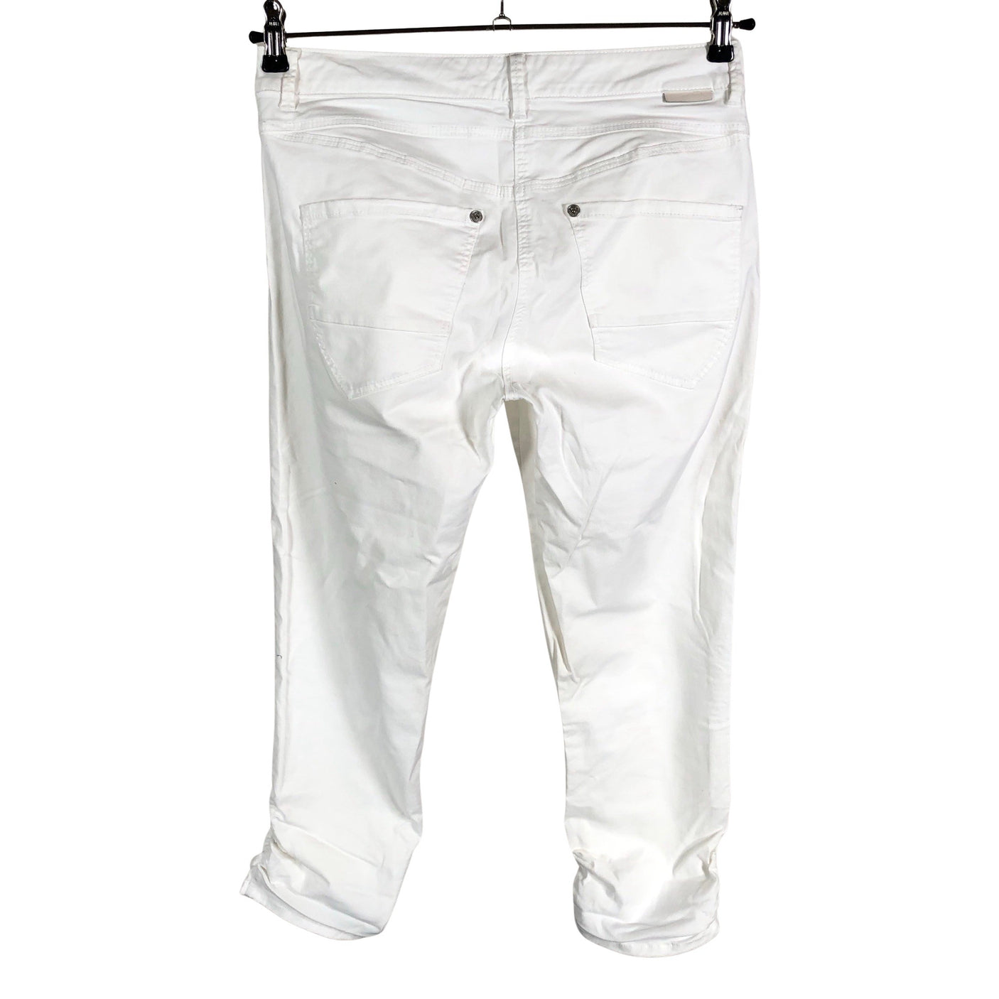 Unisex Sandwich - Mittevenivad püksid, suurus 36 - Valge (2)