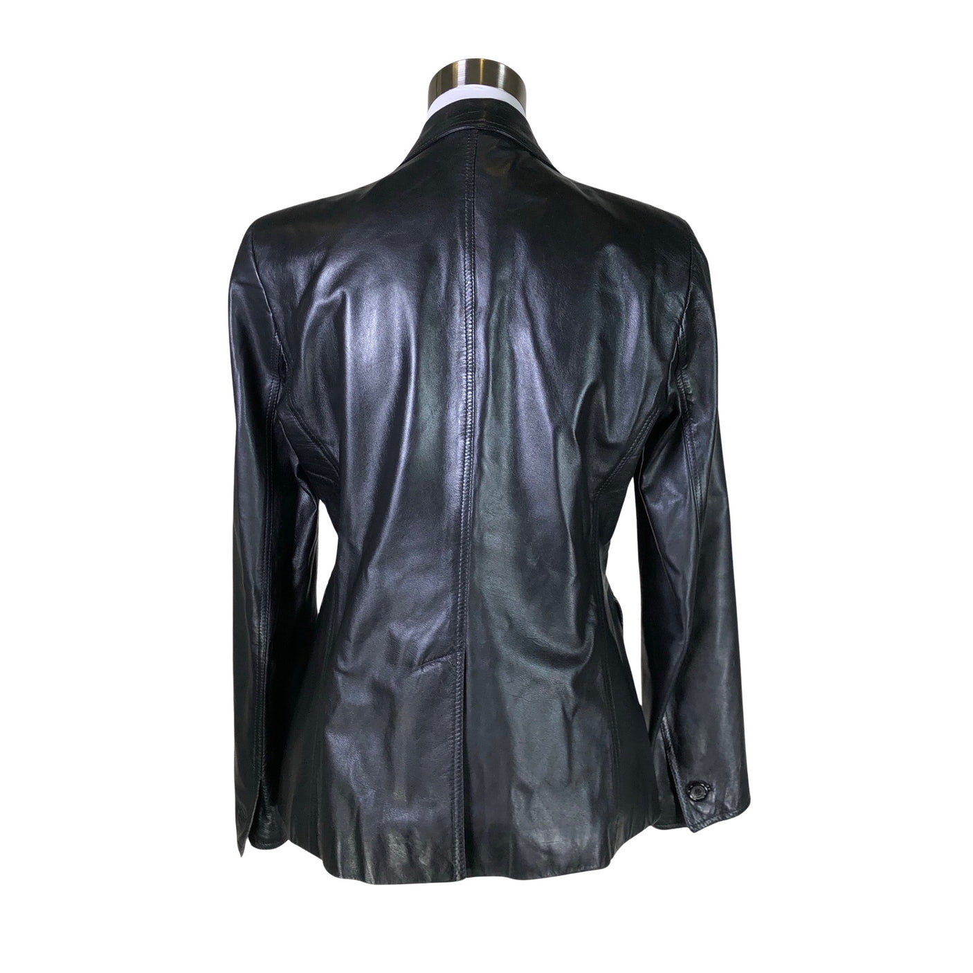 Unisex Massimo Dutti - Nahkatakki, koko 40 - (2)