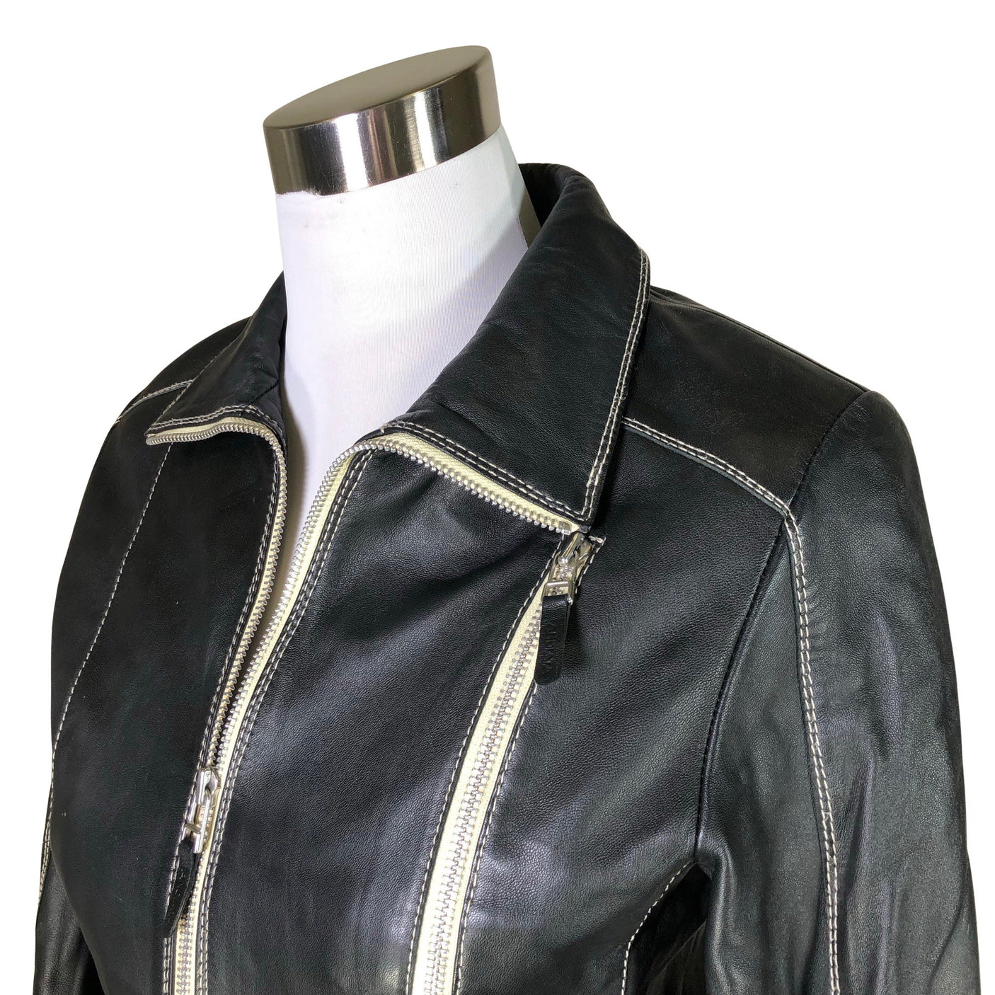 Unisex Andiata - Nahktagi, suurus 32 - Must (3)