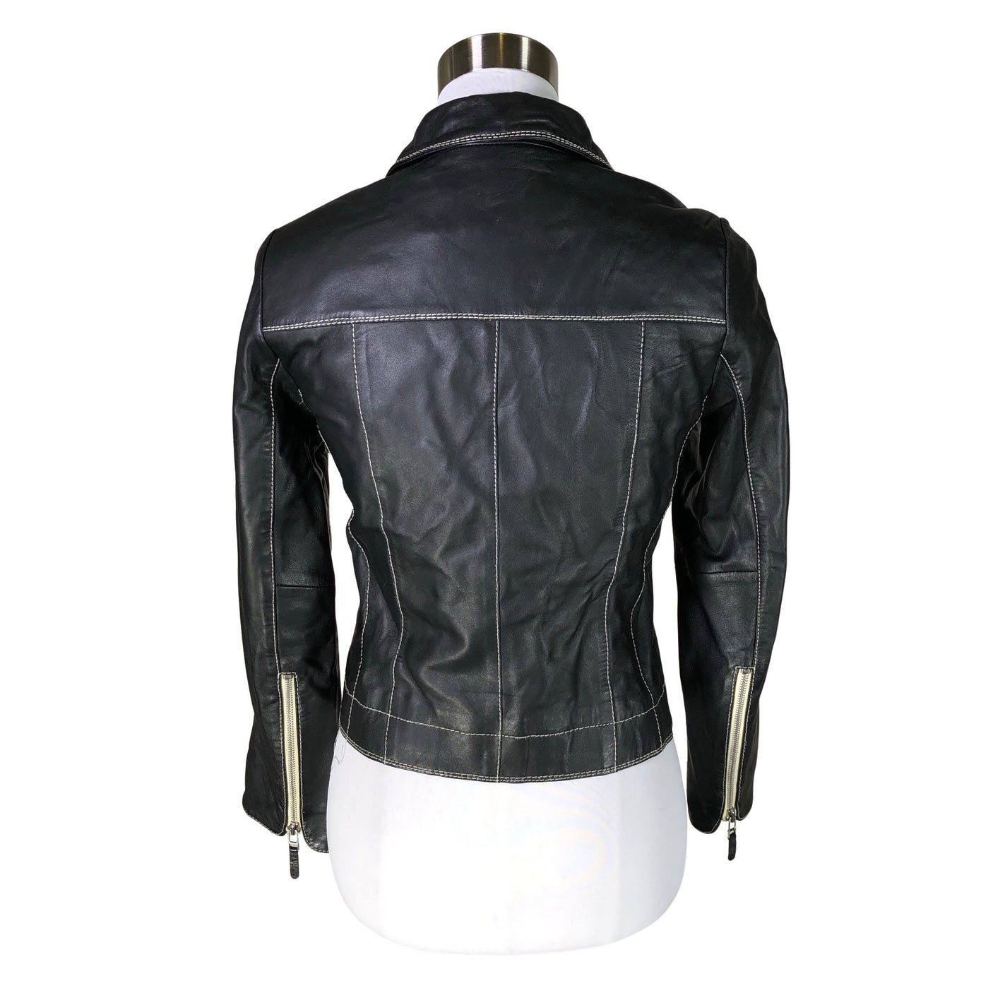 Unisex Andiata - Nahktagi, suurus 32 - Must (2)