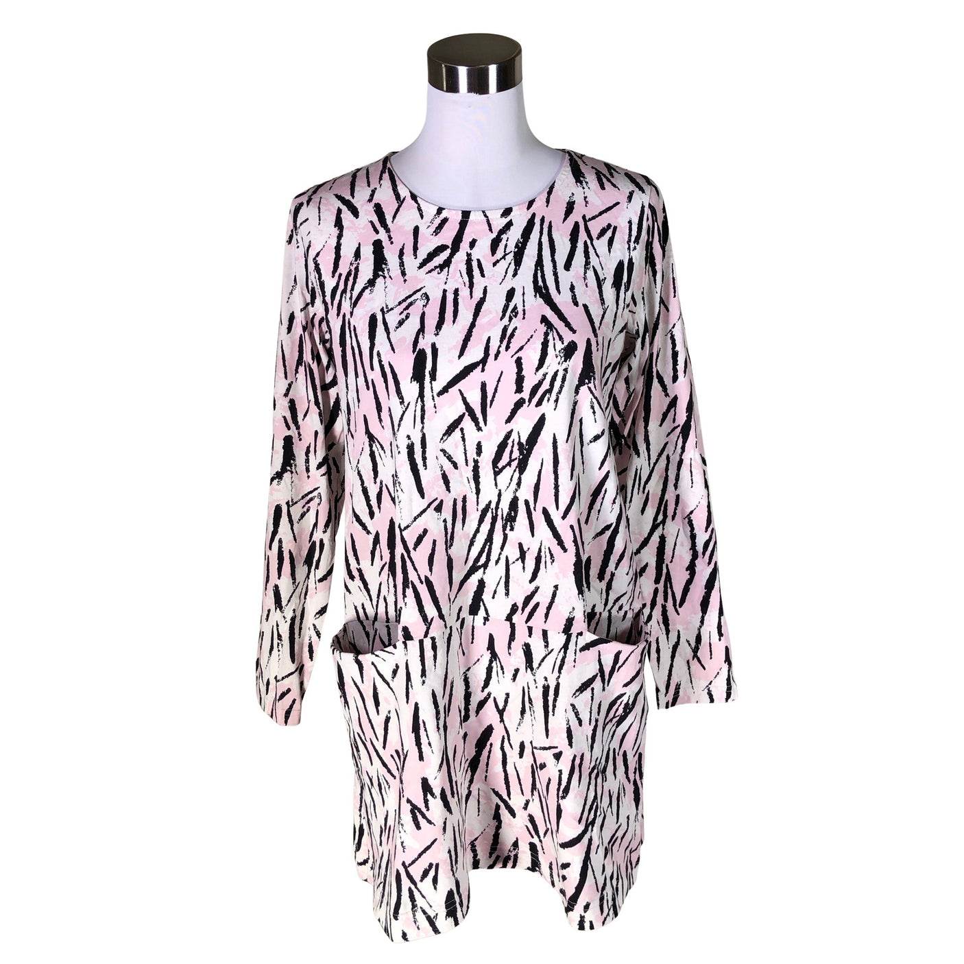 Unisex NOSH - Trikotaažist tuunika, suurus 38 - Heleroosa (1)